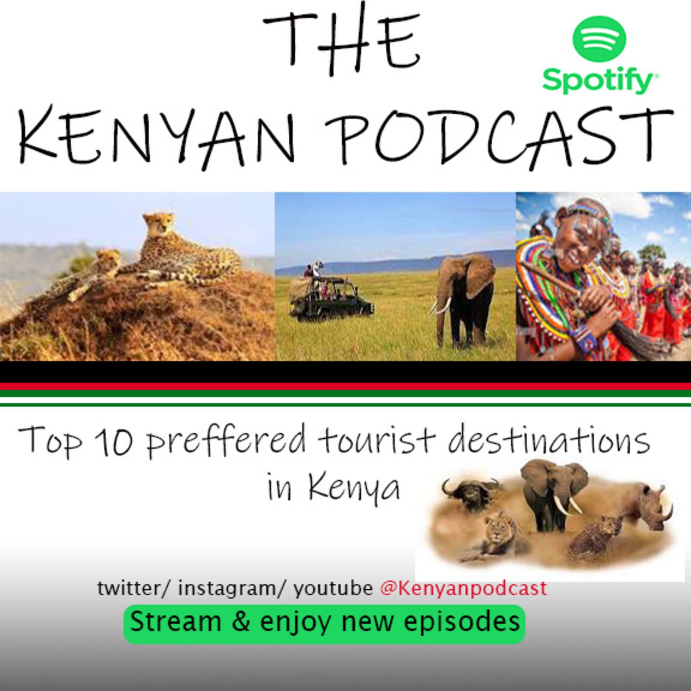THE KENYAN PODCAST - TOP TEN TOURIST DESTINATIONS IN KENYA episode artwork