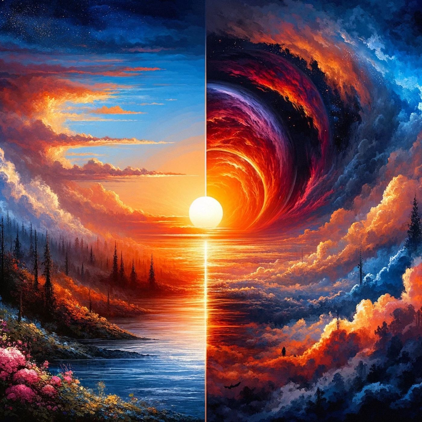 "Life is a great sunrise. I do not see why death should not be an even greater one." episode artwork