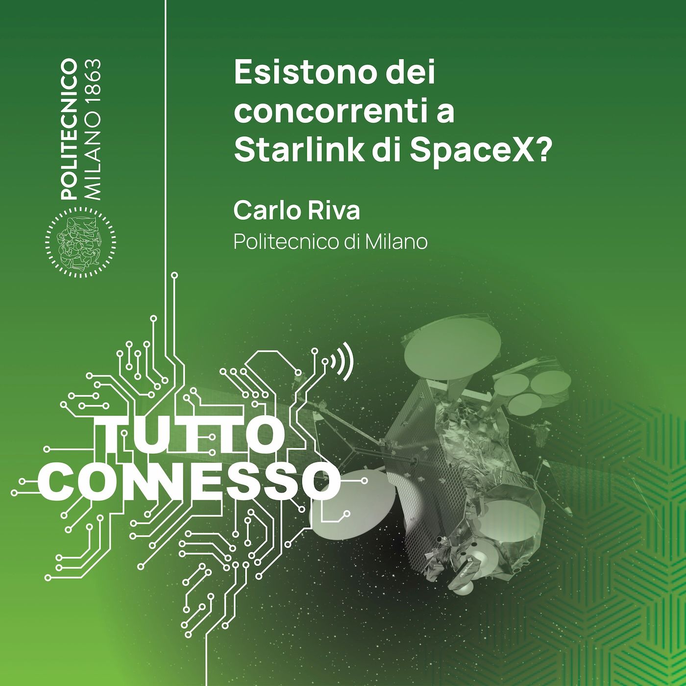 Esistono dei concorrenti a Starlink di SpaceX? Con Carlo Riva episode artwork