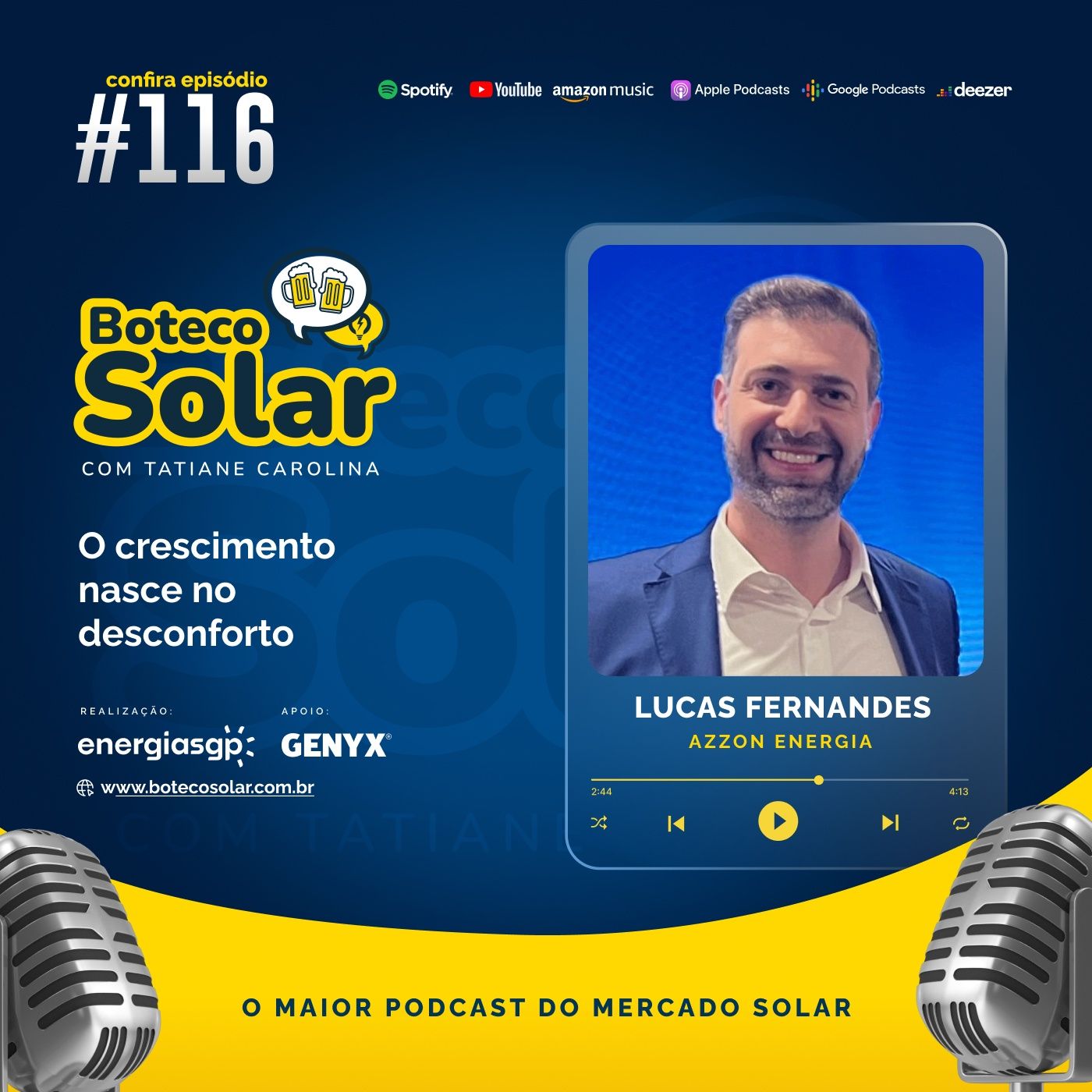 EP116 - Lucas Fernandes | O crescimento nasce no desconforto
