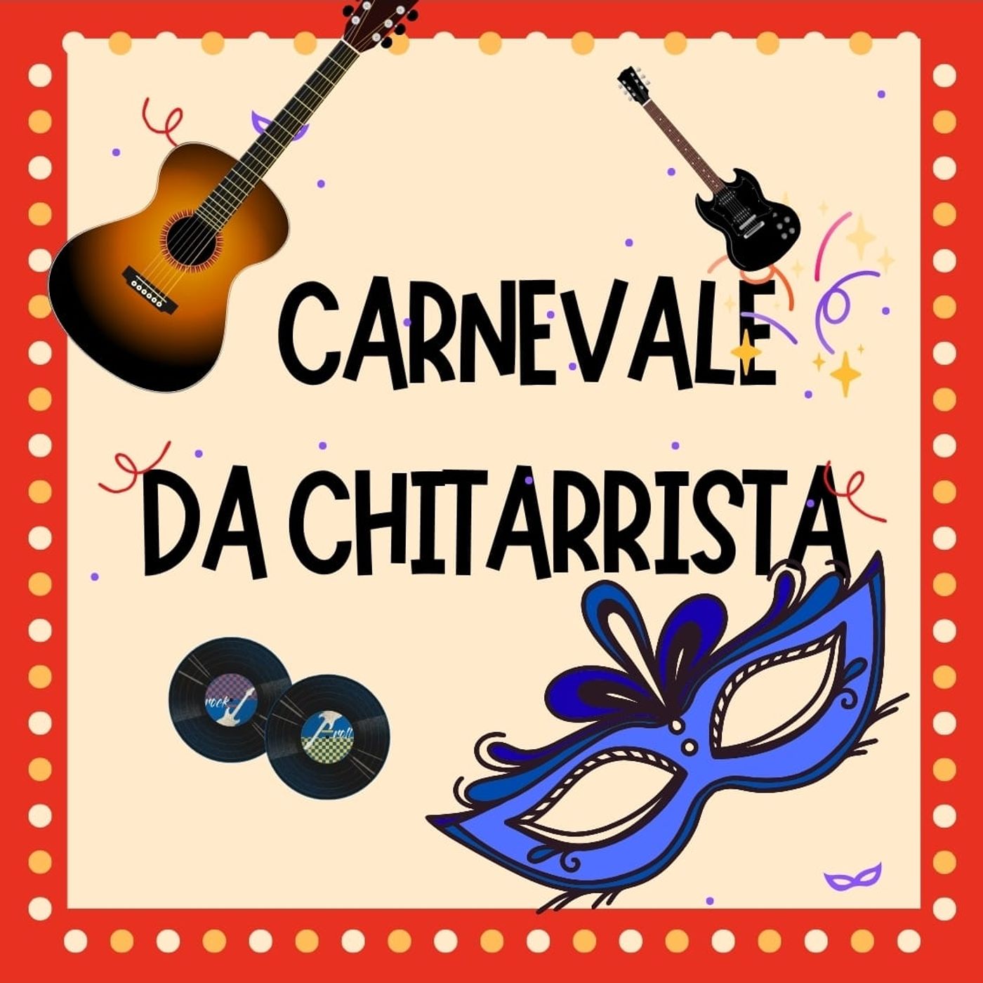 #Inviati Il carnevale da chitarrista