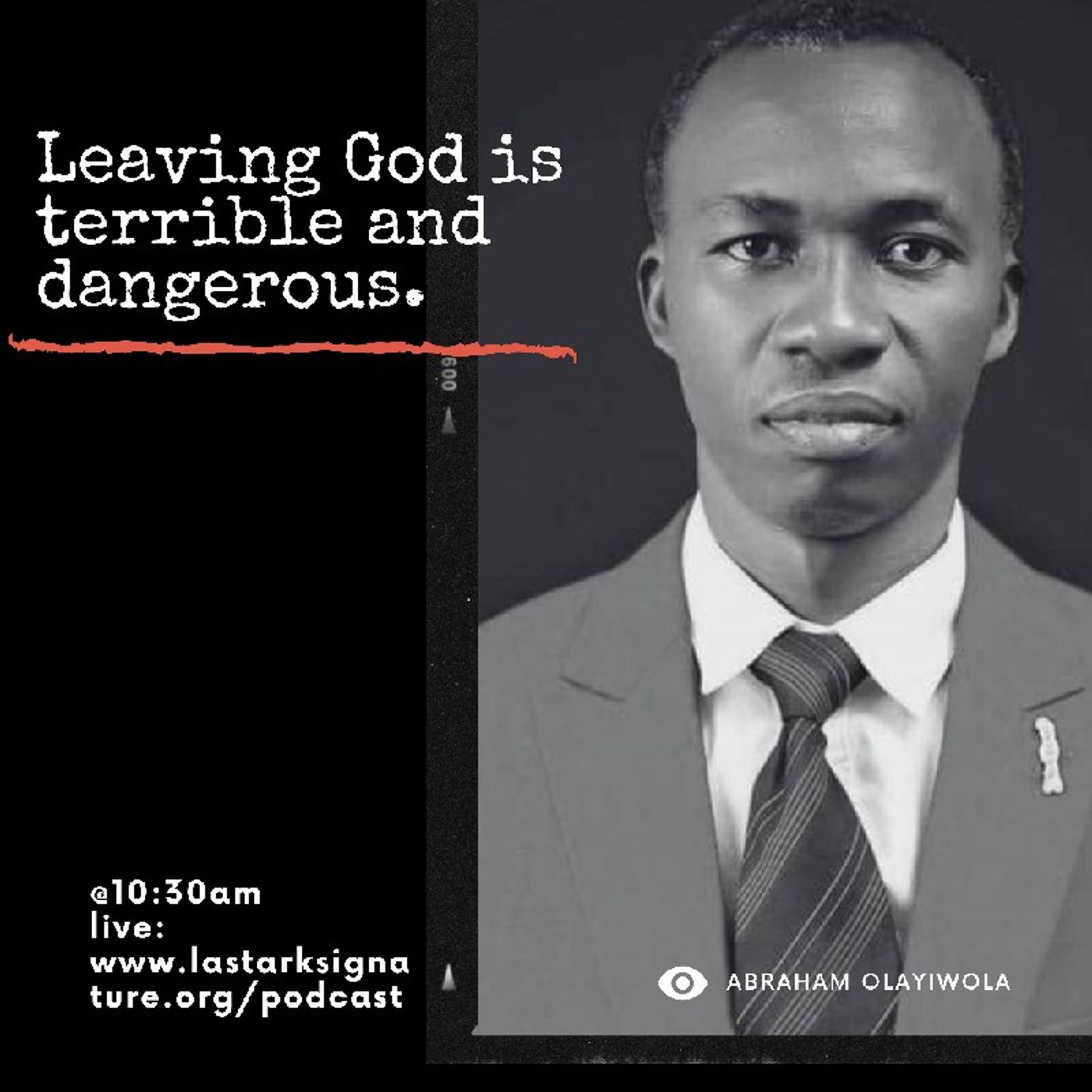 LEAVING GOD IS TERRIBLE AND DANGEROUS. episode artwork