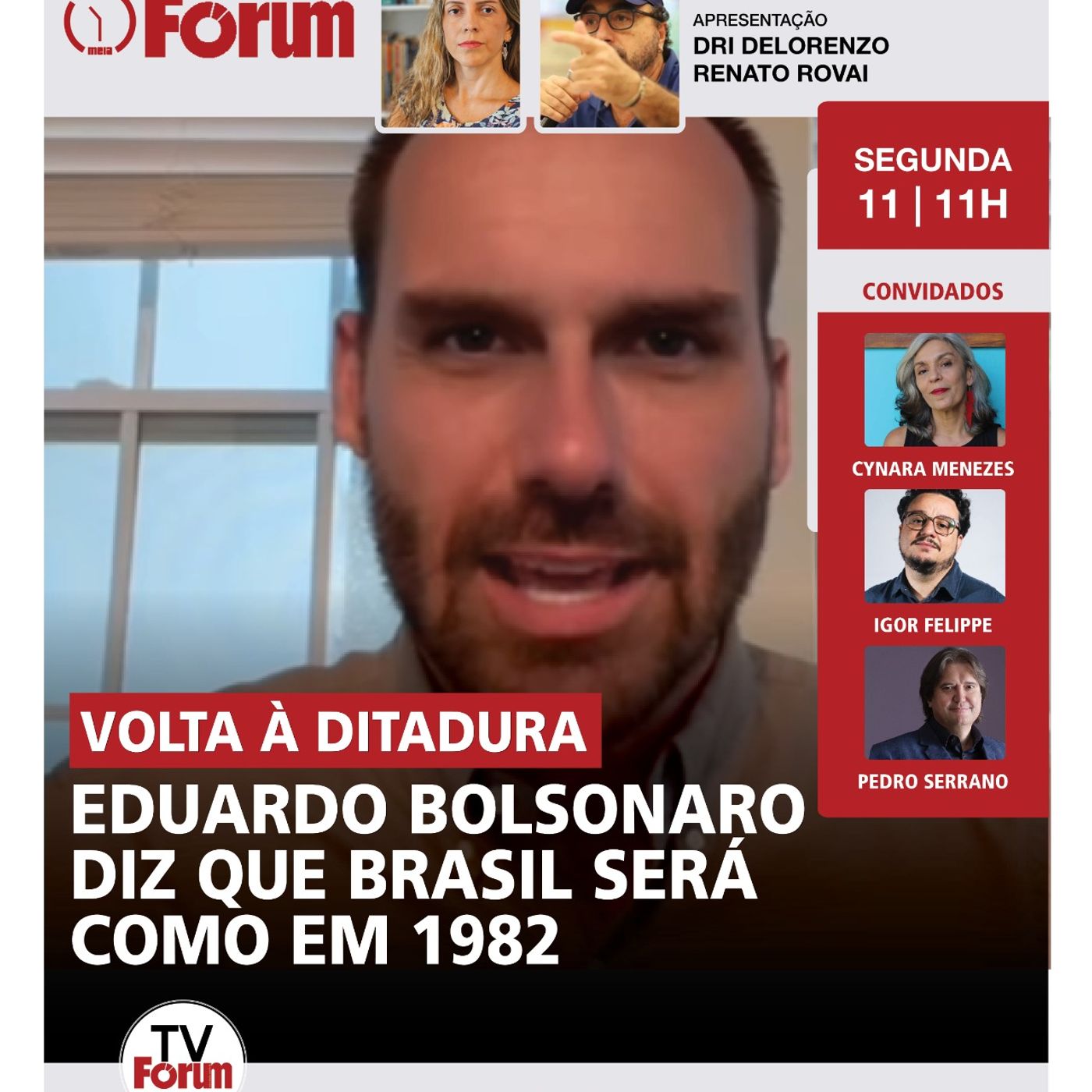 Eduardo BOLSONARO quer Brasil de 1982 | FUX pode atrasar julgamento do GOLPE | 11.08.25 episode artwork