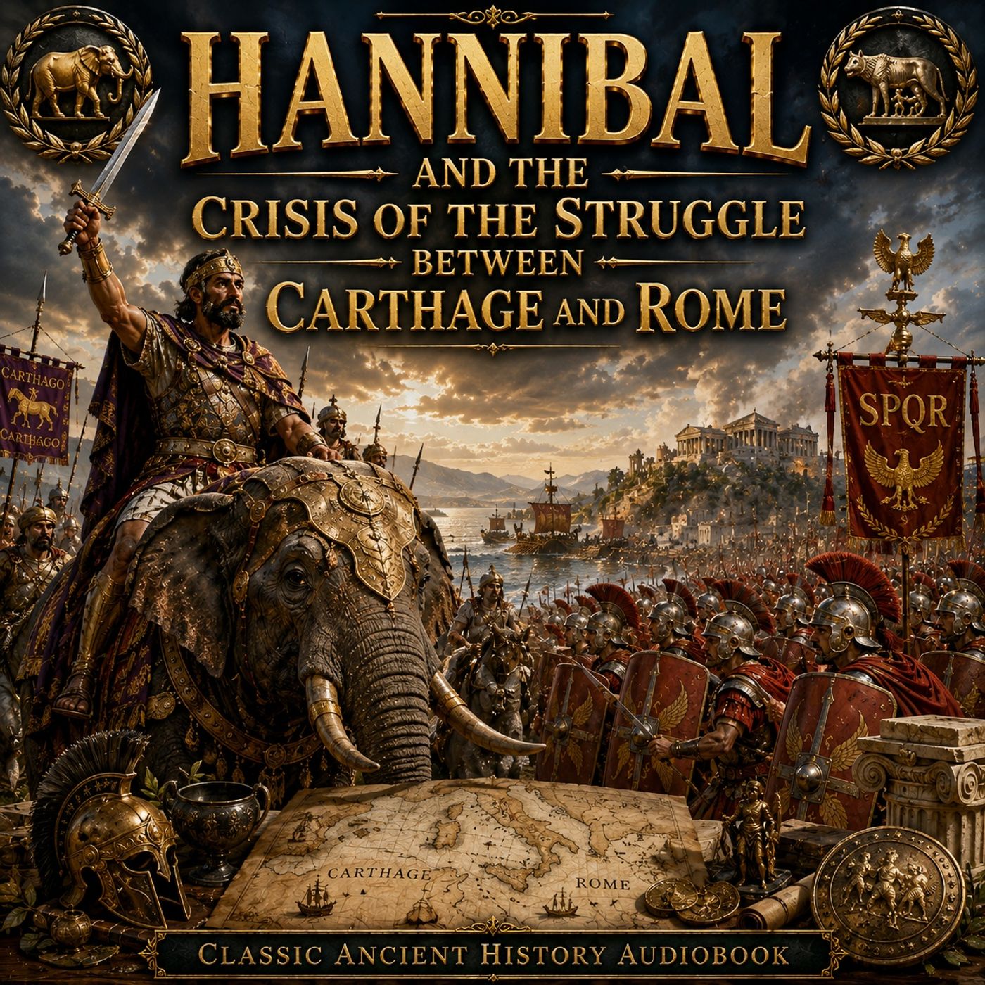 Hannibal and the Crisis of the Struggle Between Carthage and Rome, Part 2 | Punic Wars, Ancient Rome & Military History (Audiobook) Part 1