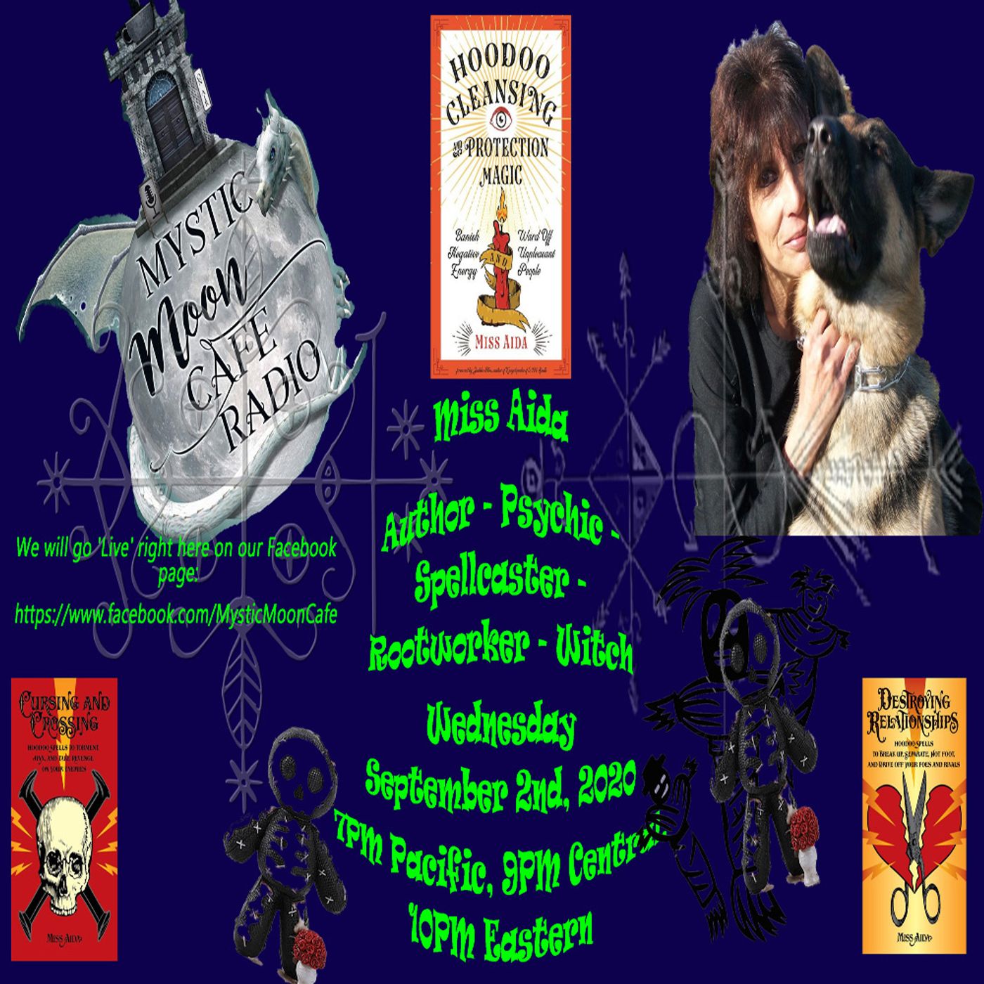 Miss Aida, Author Psychic Spellcaster Rootworker Witch