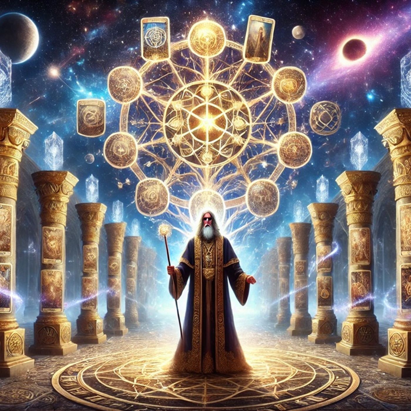 Rob McConnell Interviews - LON MILO DUQUETTE - Magick, Qabalah, Aleister Crowley, Tarot episode artwork