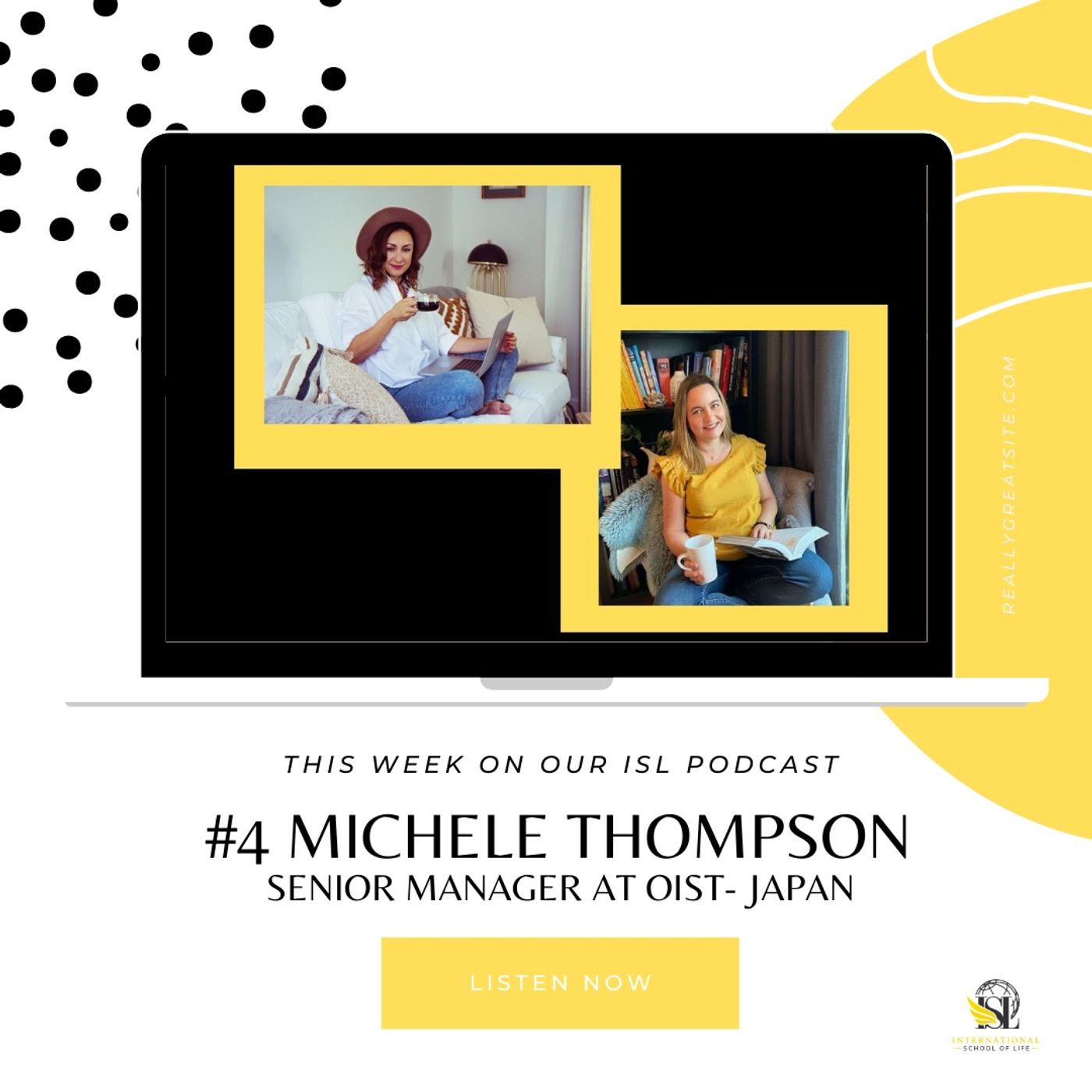 #4 - Gender equality, role models and beliefs with Michele Thompson Senior Manager at OIST Japan