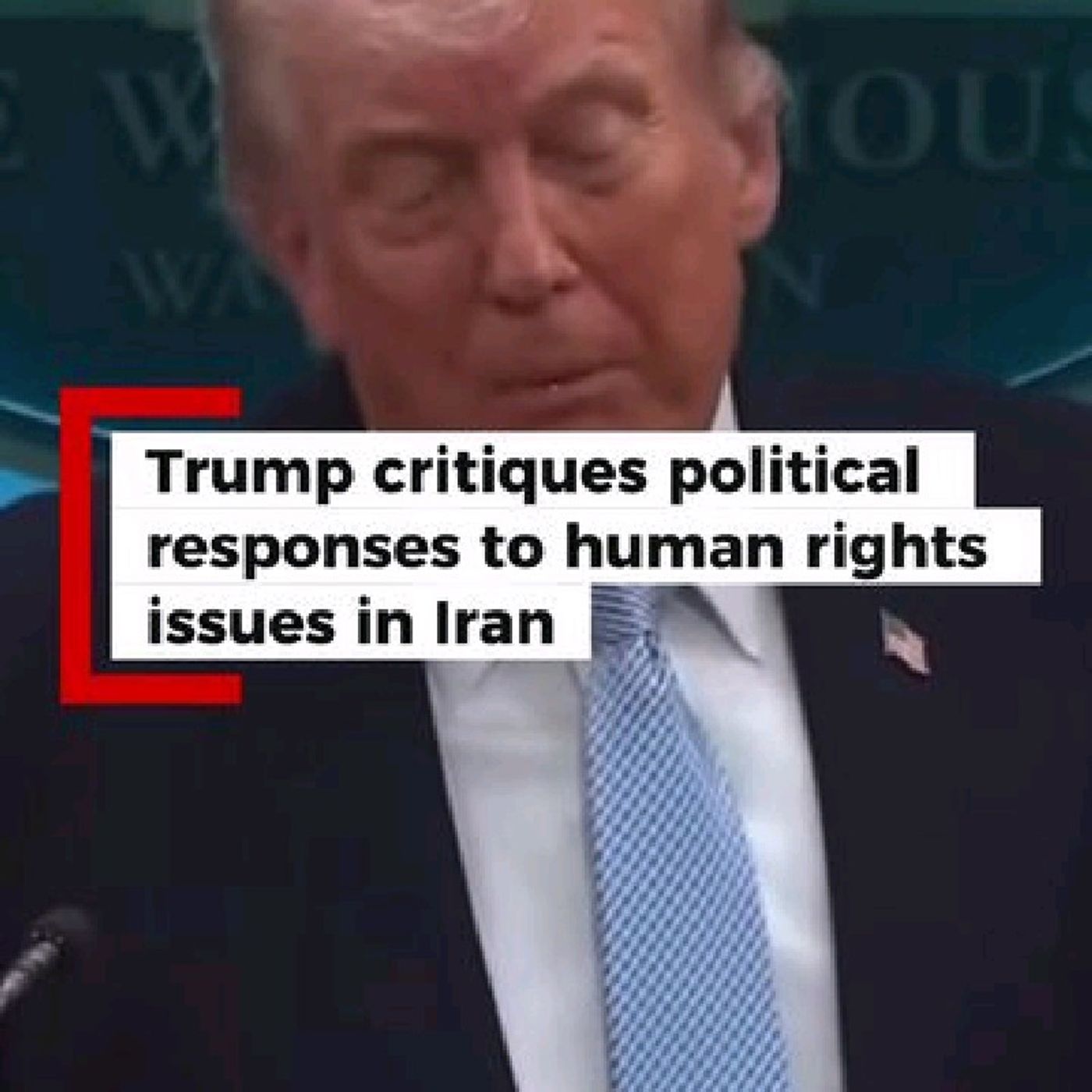 Donald Trump weighs in on human rights issues in Iran and addresses the challenges faced by citizens seeking change under the current admini episode artwork
