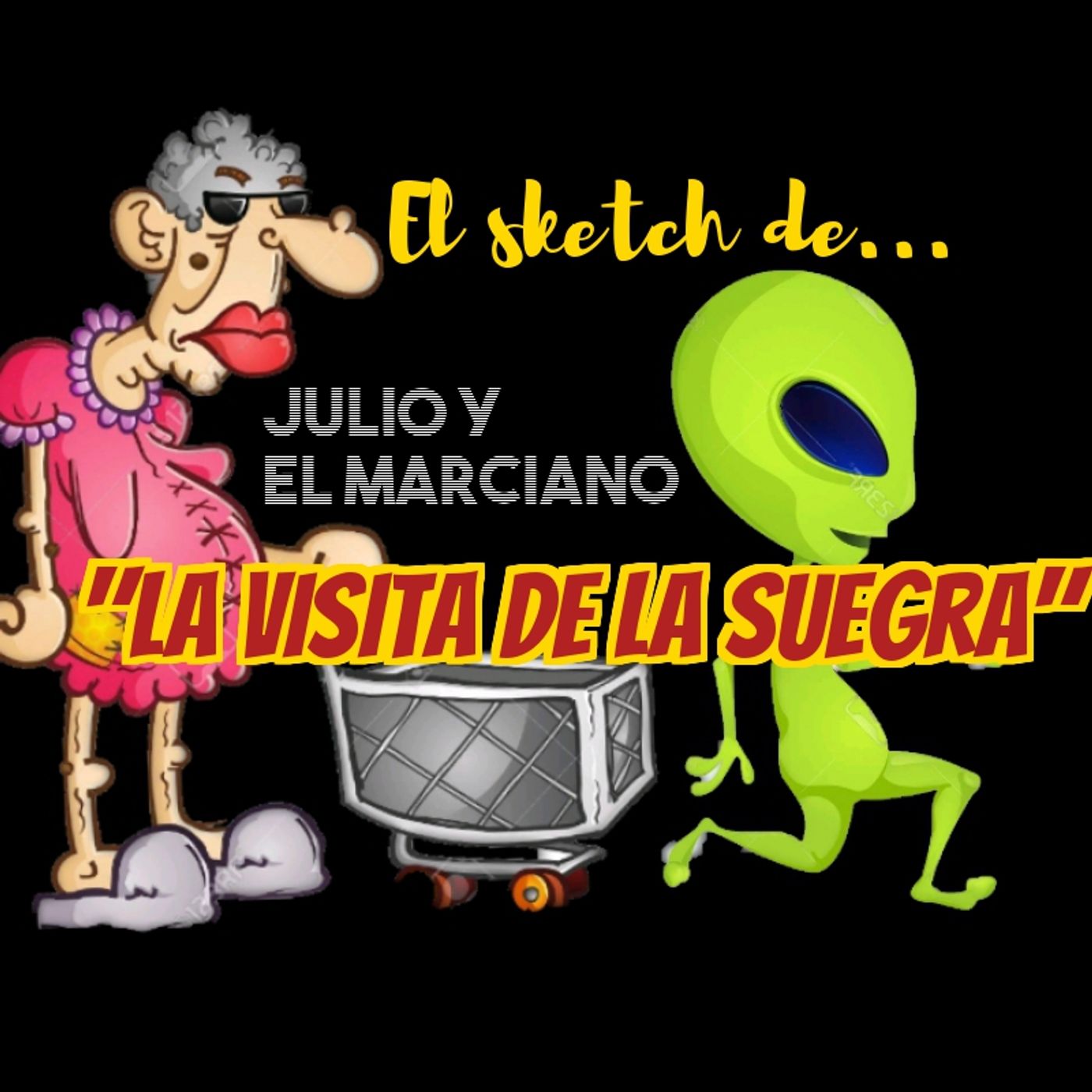 Portada de Chistes y Mas con Julio y El Marciano