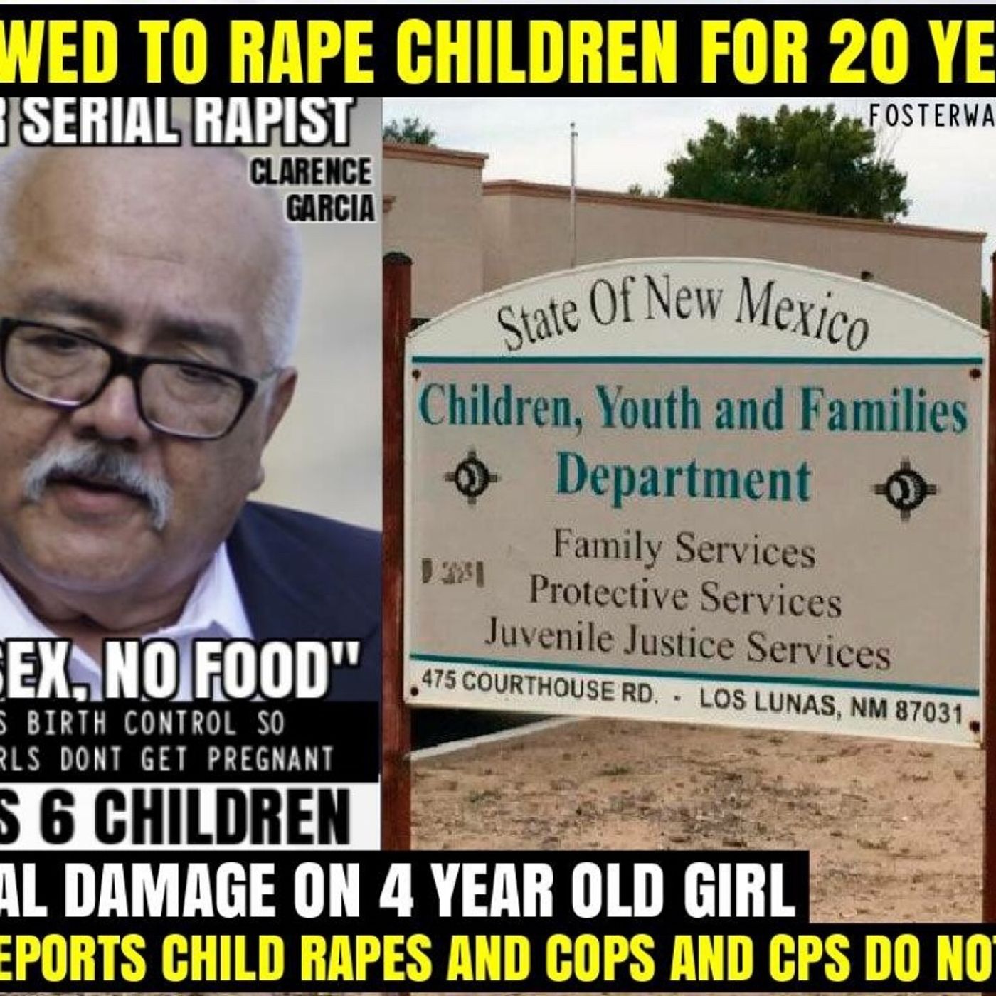 BREAKING STORY FOSTER RAPIST NO SEX NO FOOD, ALLOWED TO RAPE FOR 20 yrs episode artwork