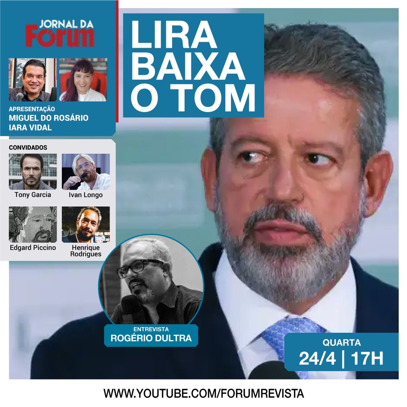 Lira pede desculpas a Padilha | Xandão e PF na cola de Bolsonaro | 24.04.24 episode artwork