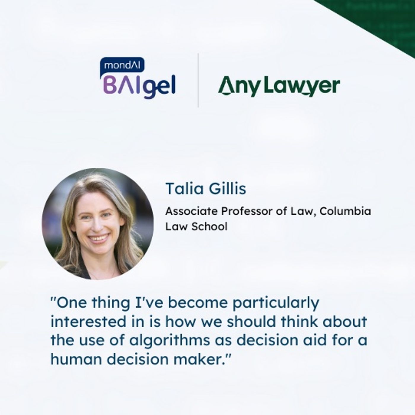 MondAI bAIgel - on AI in law