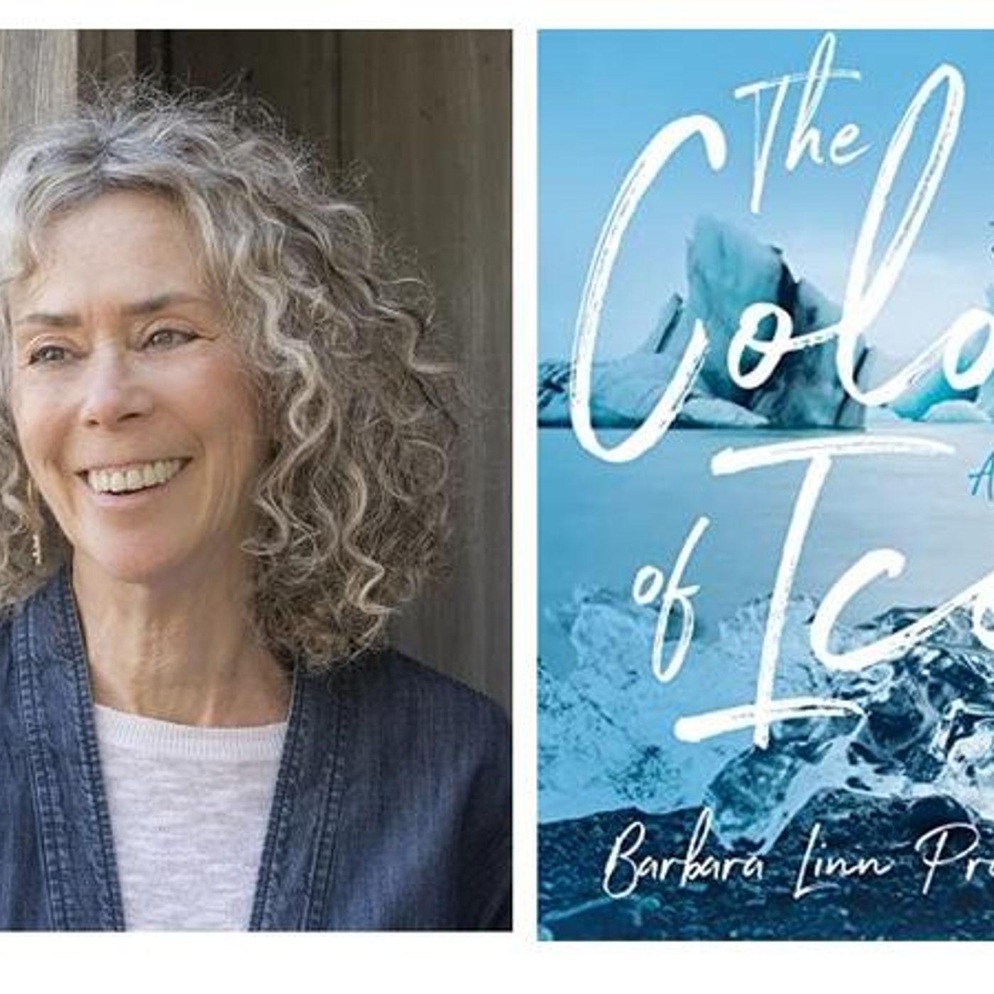 Author Barbara Linn Probst talks #TheColorofIce on #ConversationsLIVE episode artwork