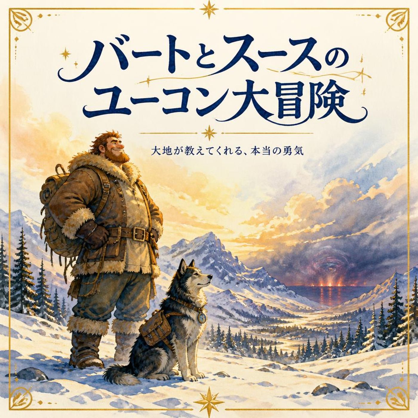 【冒険物語】力持ちのバートと、真っ白なユーコンの掟 episode artwork