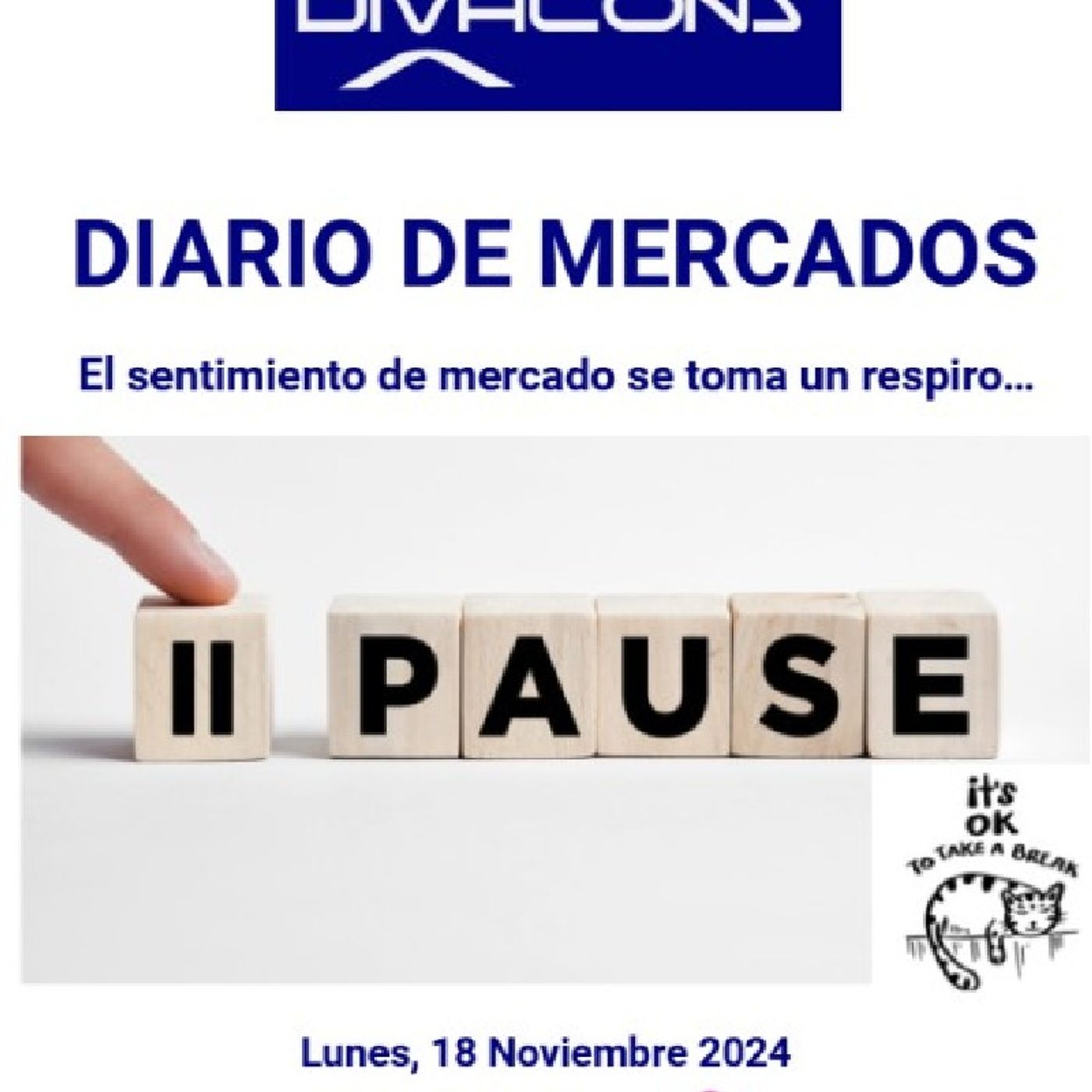 PODCAST en abierto DIARIO DE MERCADOS Lunes 18 Nov 2024 episode artwork