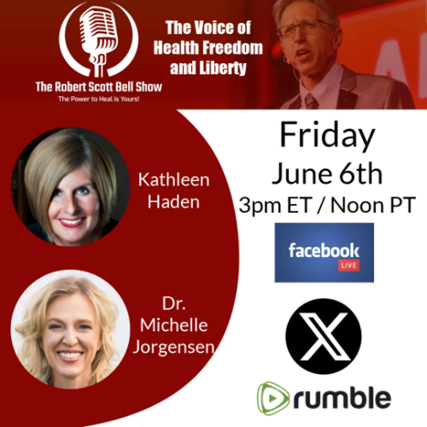 FDA Useless Drugs, Kathleen Haden, Healing With Frequencies, Dr. Michelle Jorgensen, Dental and Wellness Solutions - The RSB Show 6-6-25 episode artwork