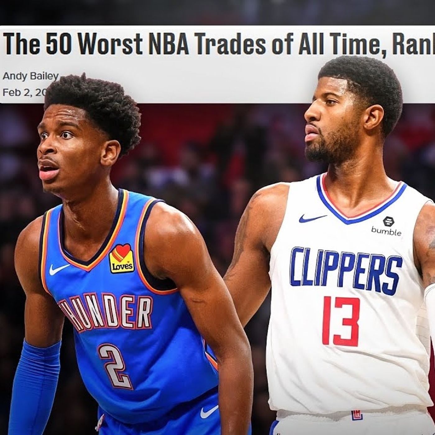 The 50 WORST NBA Trades Of All Time episode artwork