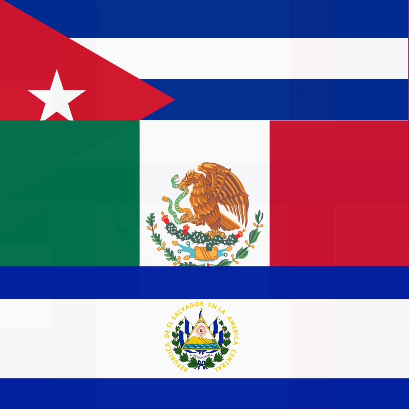 Un tour: El trió de Centroamérica.