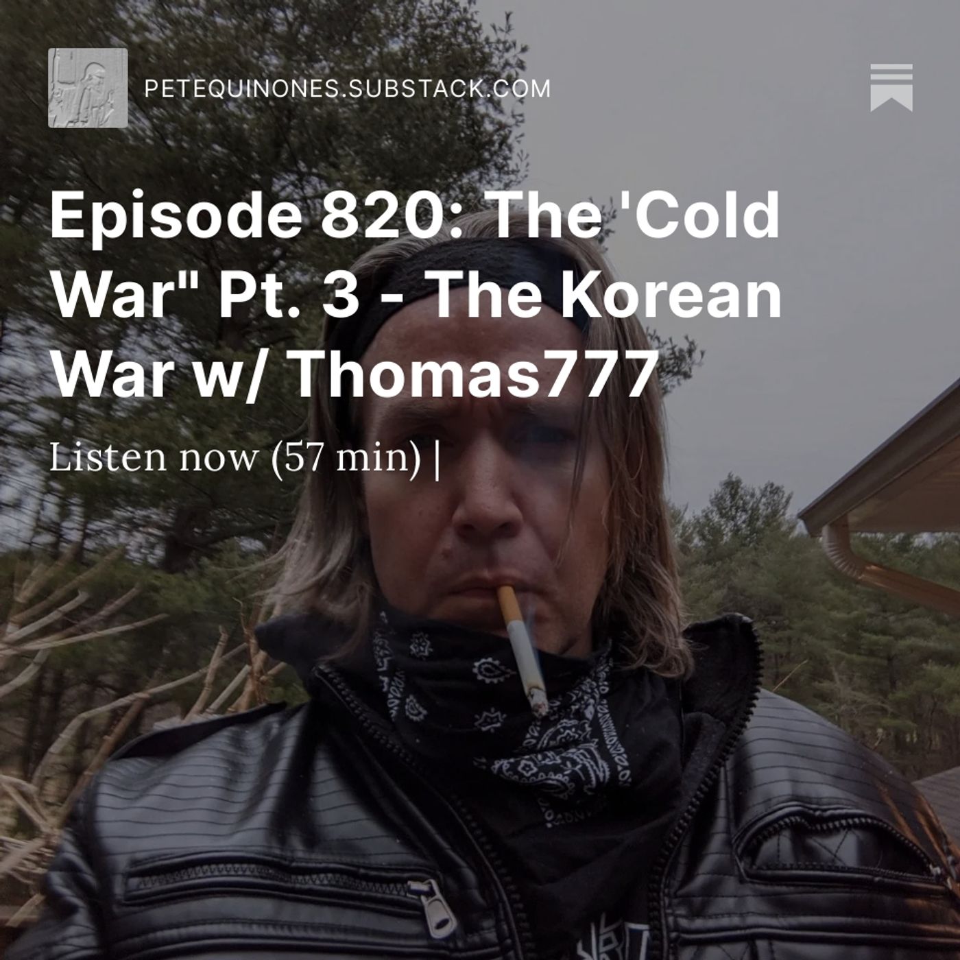 Episode 820: The 'Cold War