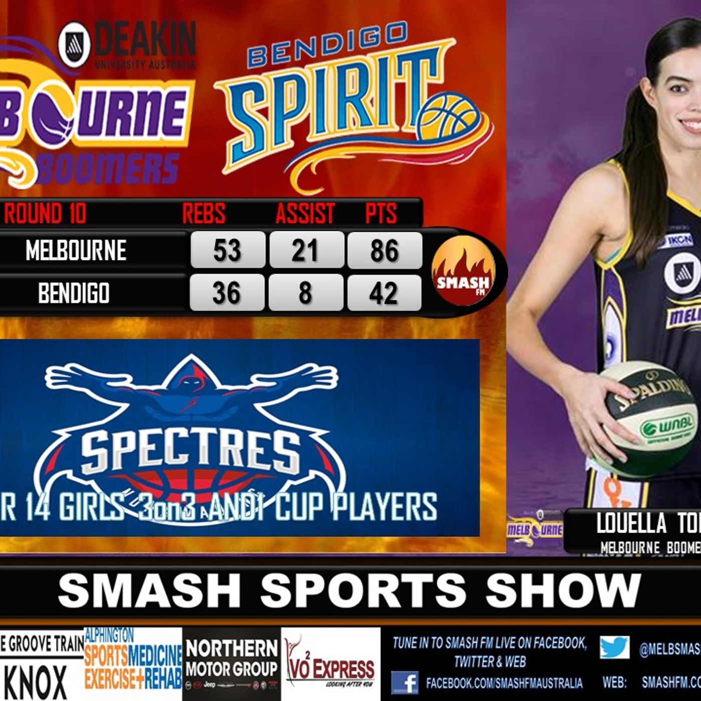 SSS: WNBL MELBOURNE v BENDIGO GD INTERVIEWS 071217 episode artwork