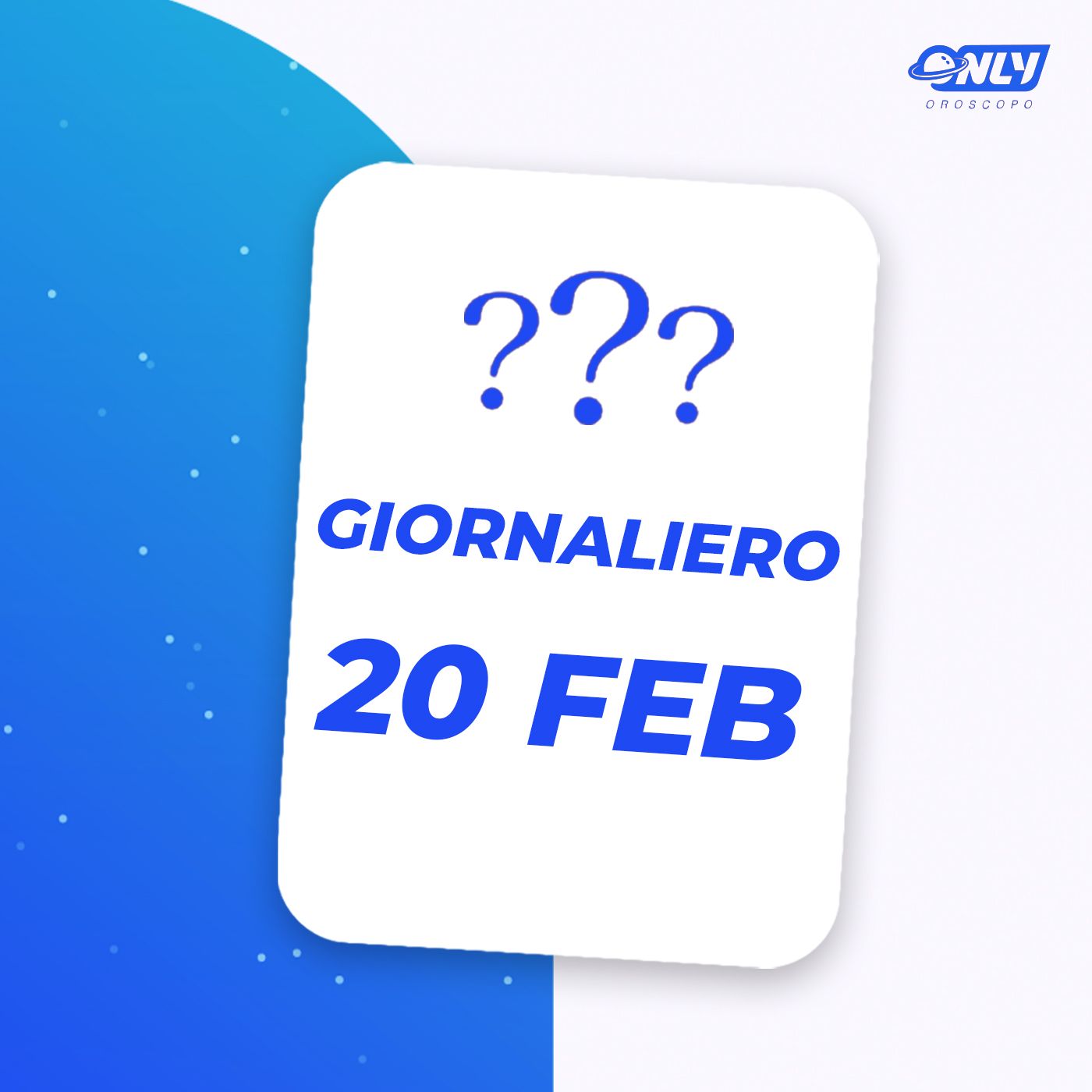 Oroscopo di GioGio