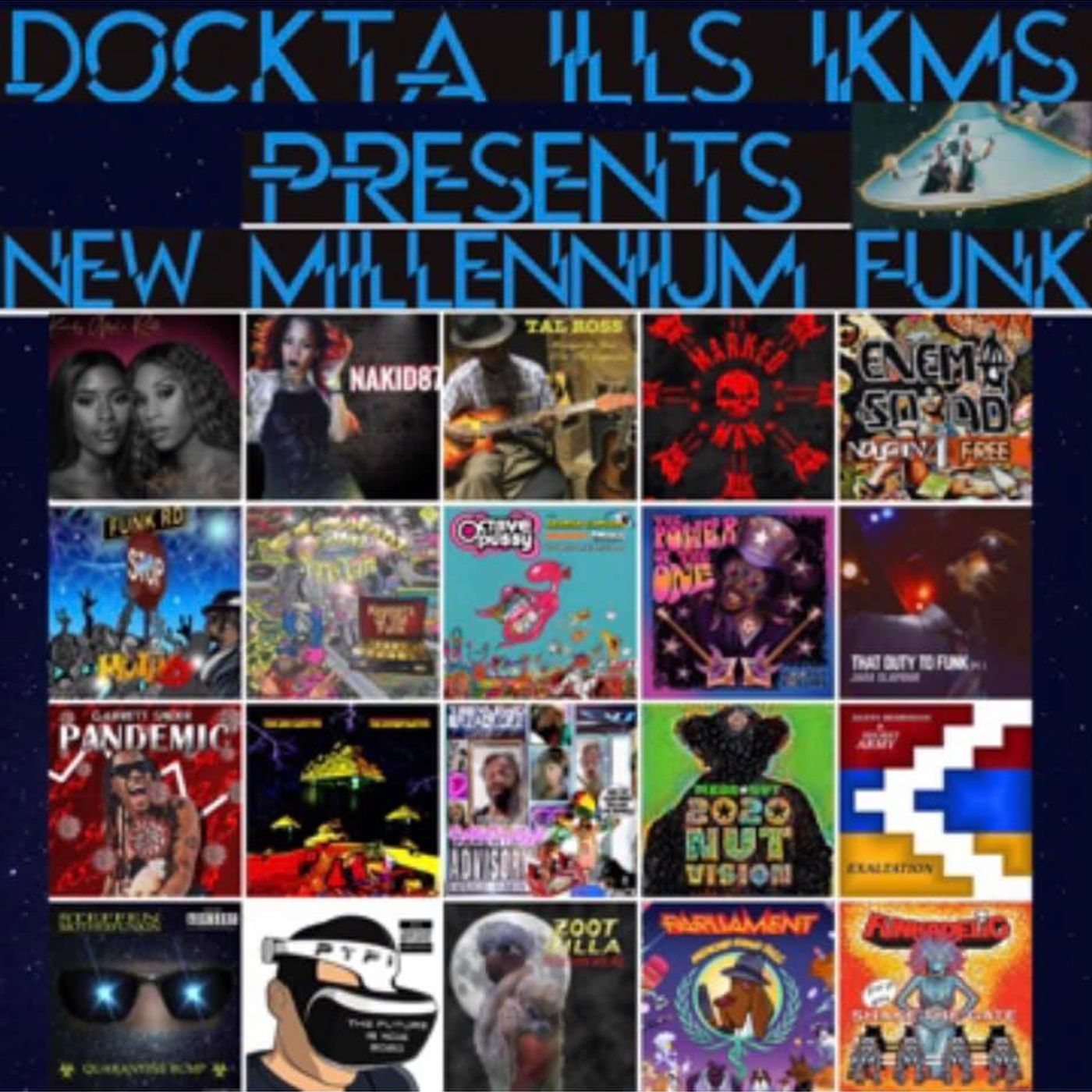 Dj Dockta Ill's IKMS New Millennium Funk Show episode artwork