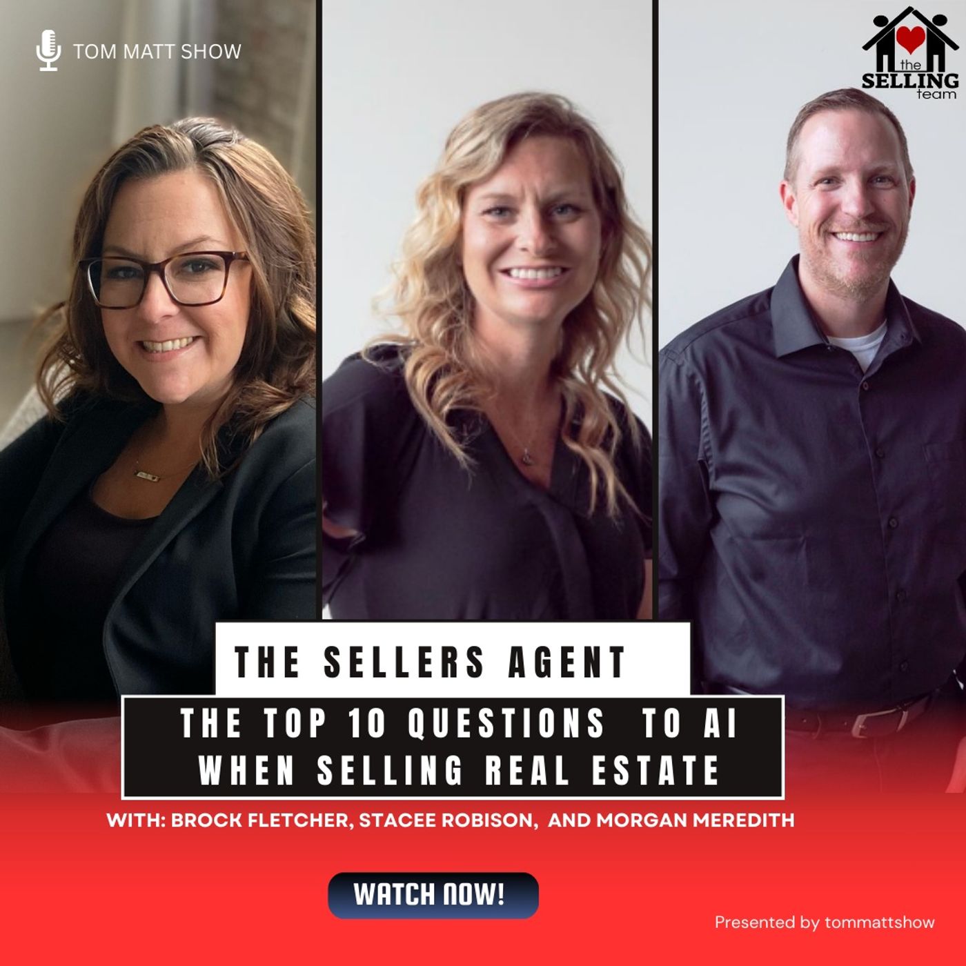 The Sellers Agent - The Top 10 Questions to AI When Selling Real Estate episode artwork