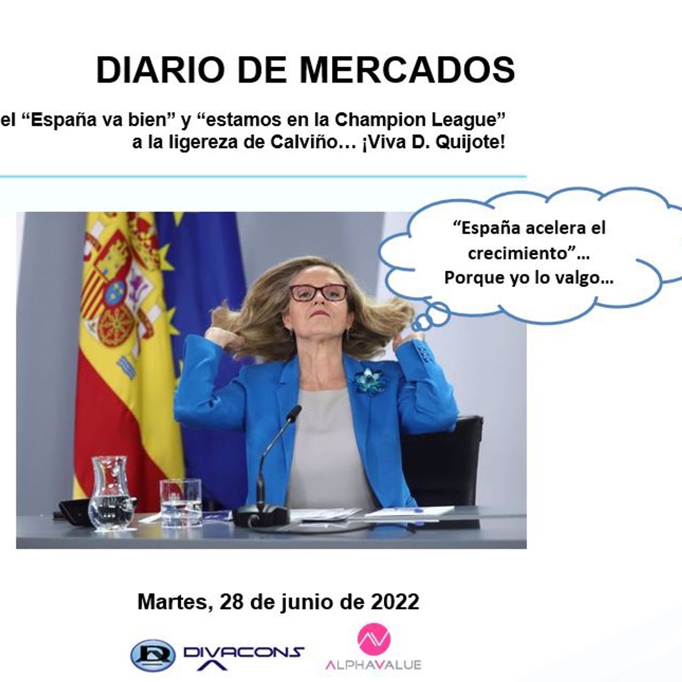 PODCAST en abierto DIARIO DE MERCADOS Martes 28 Junio episode artwork