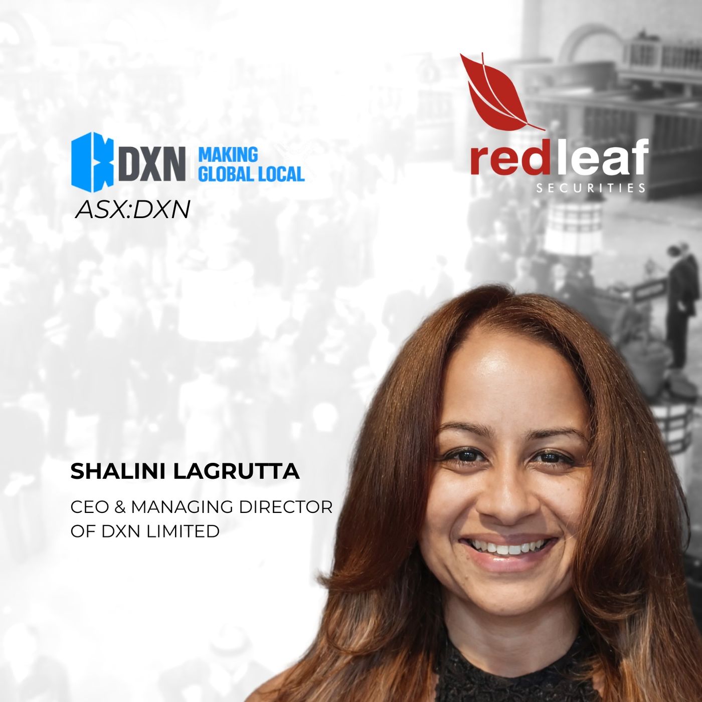 Red Leaf with DXN Ltd CEO Shalini Lagrutta episode artwork