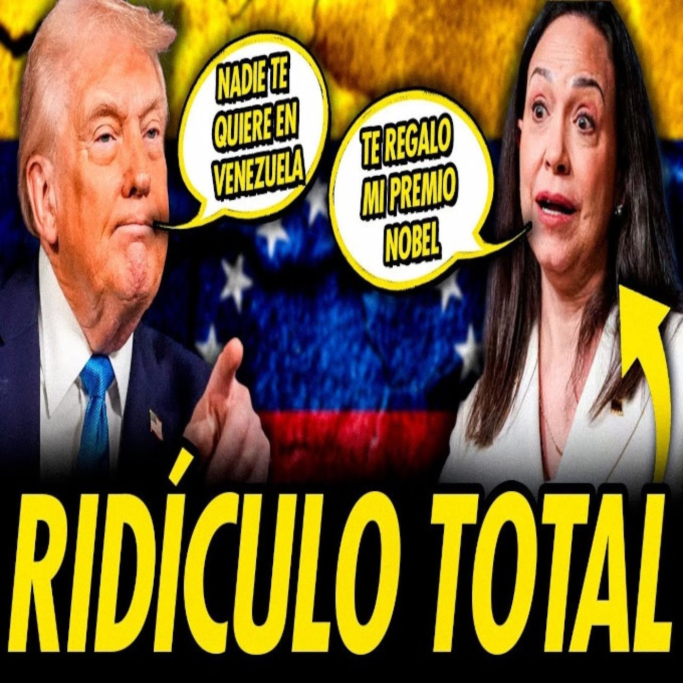 MARÍA CORINA MACHADO OFRECE SU NOBEL A TRUMP DESPUÉS DE DESPRECIARLA. episode artwork