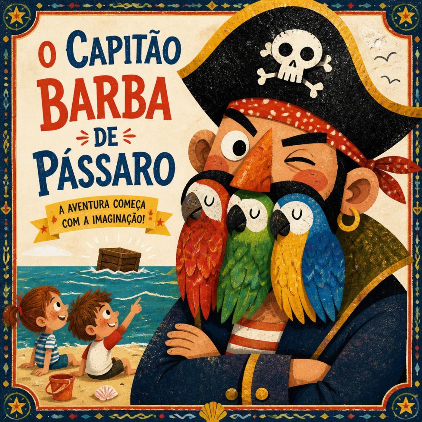 O Capitão Barba de Pássaro e o Mistério do Mar ｜【Conto infantil】 episode artwork