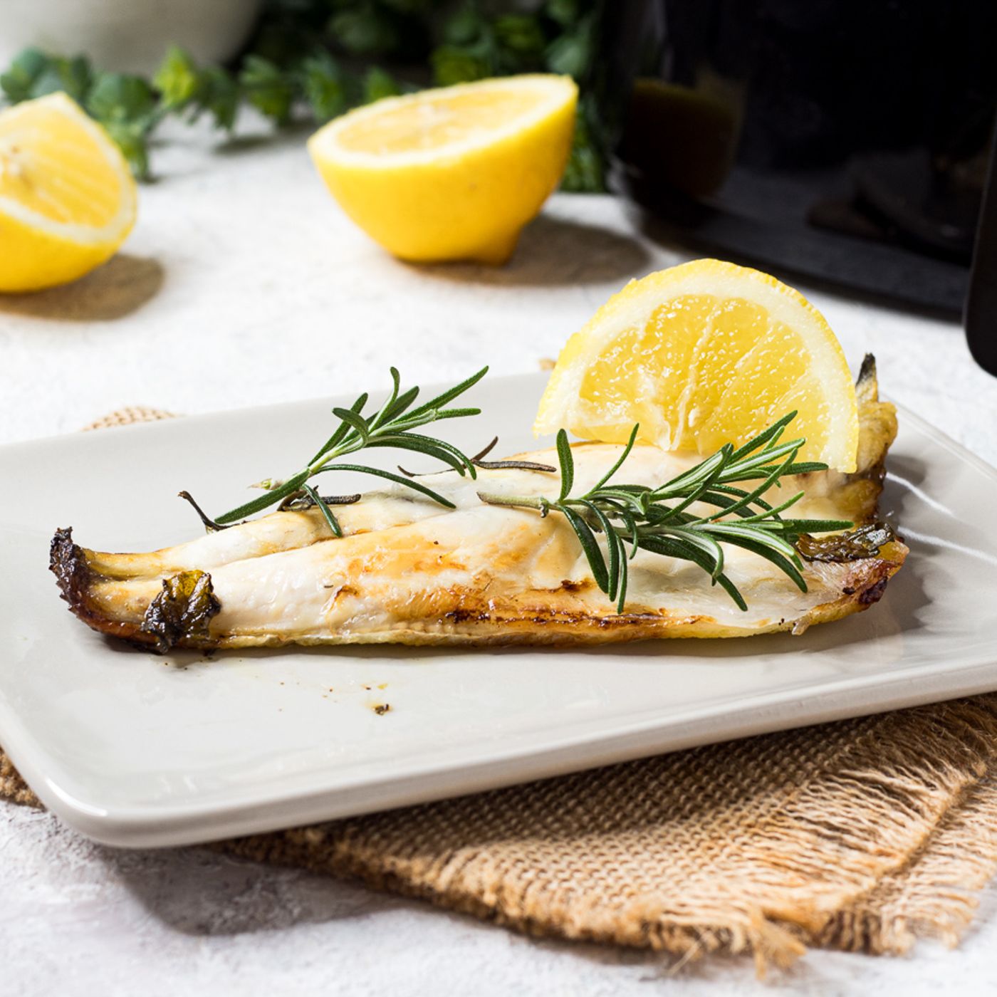 BRANZINO IN FRIGGITRICE AD ARIA