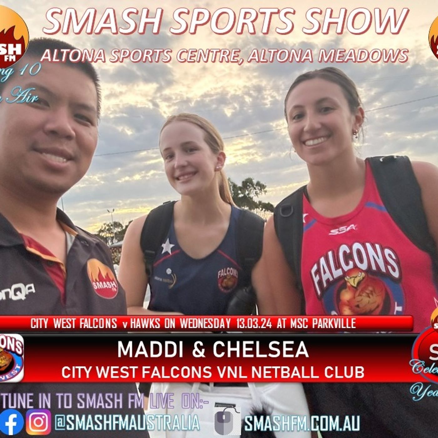 SSS10THYR: City West Falcons VNL24 Netball Interviews 110324