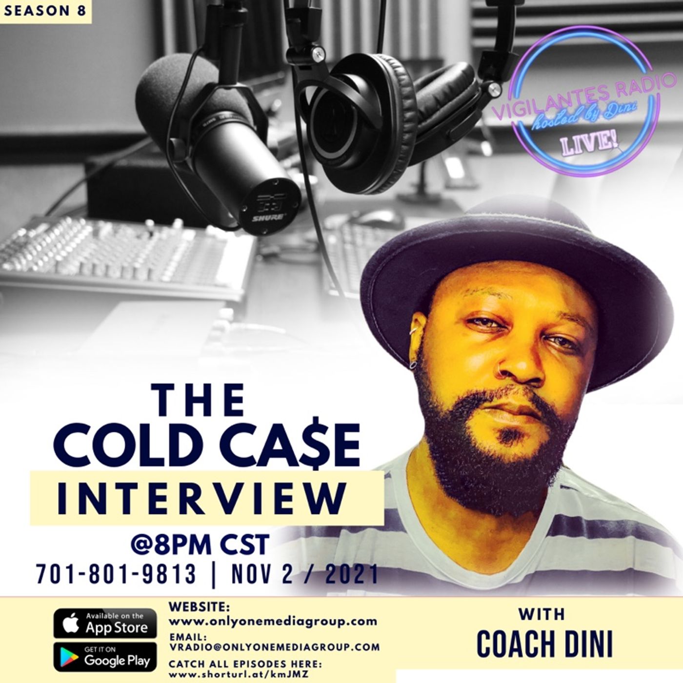 The Cold Ca$e Interview. Image