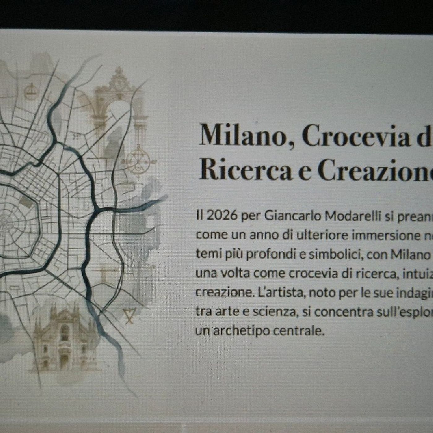 Il podcast di Giancarlo Modarelli