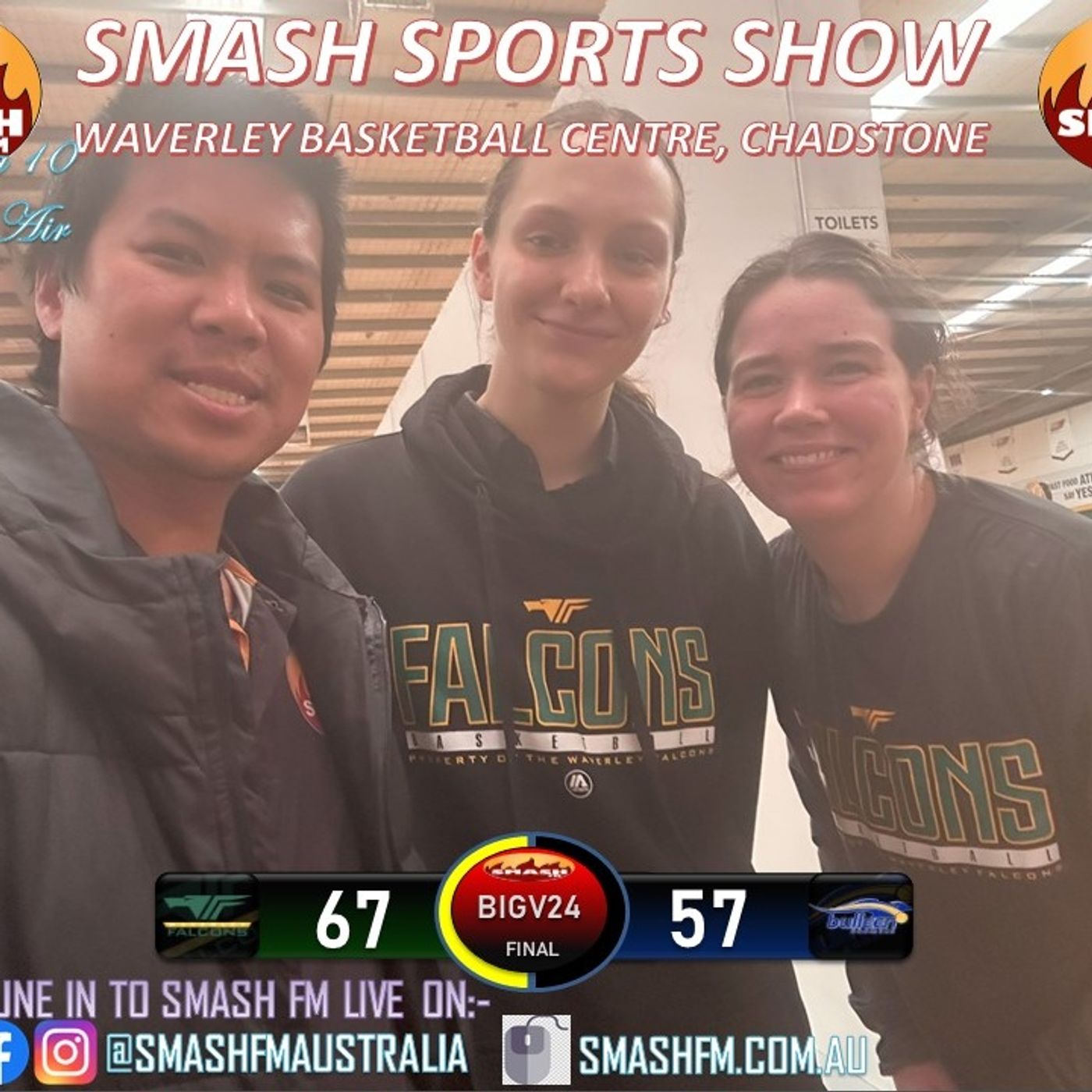 SSS10THYR: Waverley Falcons BigV24 VYCW Wk 8 Post Game Interviews 120524