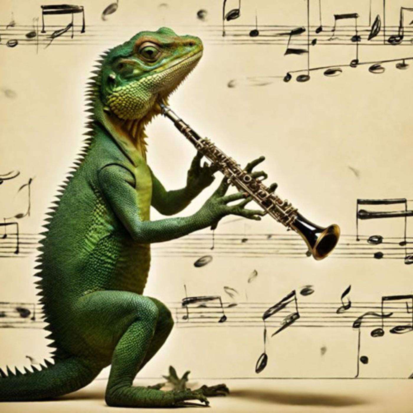 La lagartija oboísta