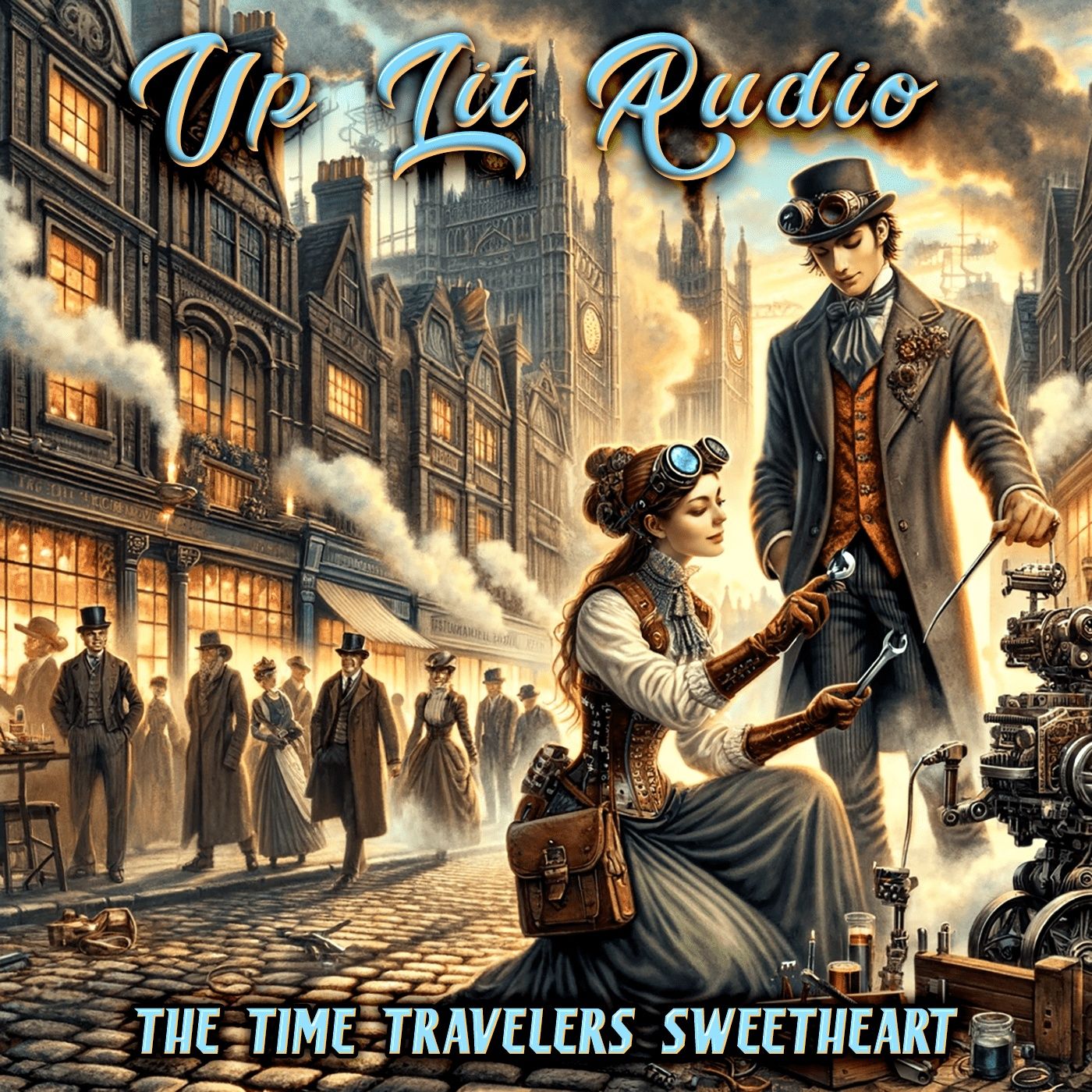 The Time Traveler’s Sweetheart — Steampunk Meet Cute Flash Fiction Romance episode artwork