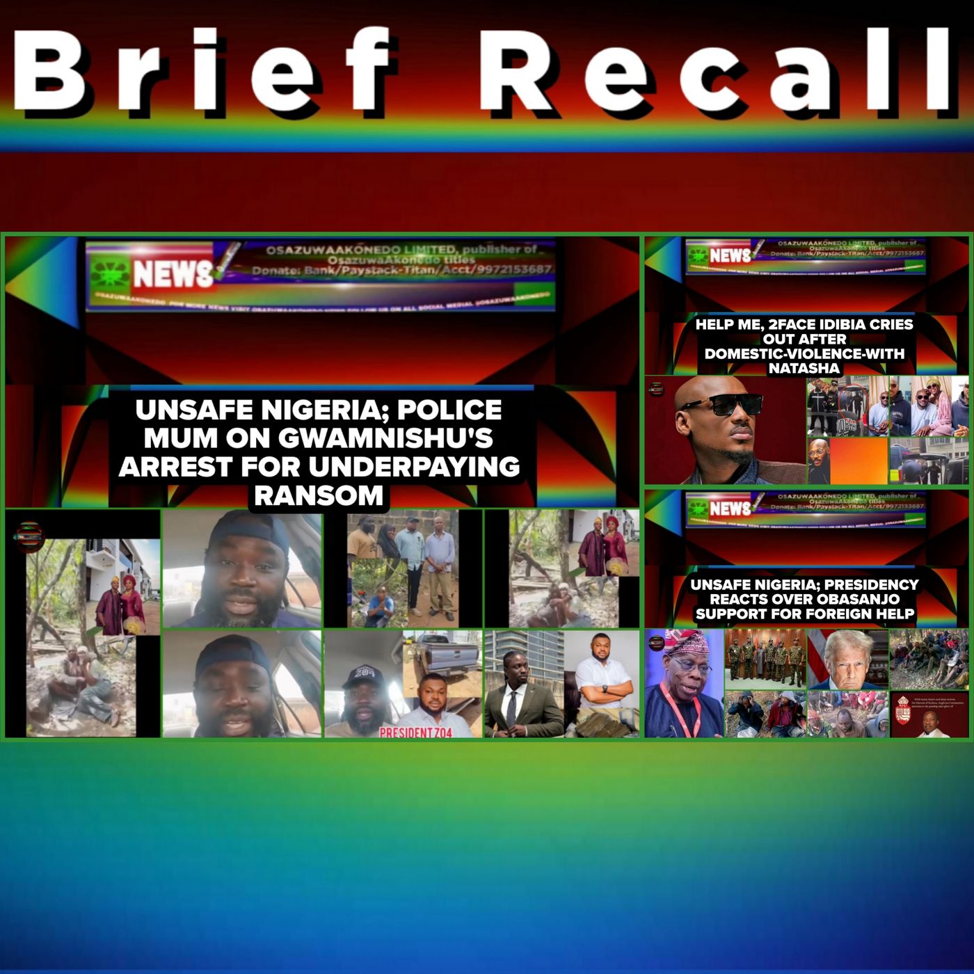 NewsBriefRecall @8am 6-12 NewsBriefRecall @8am 6-12