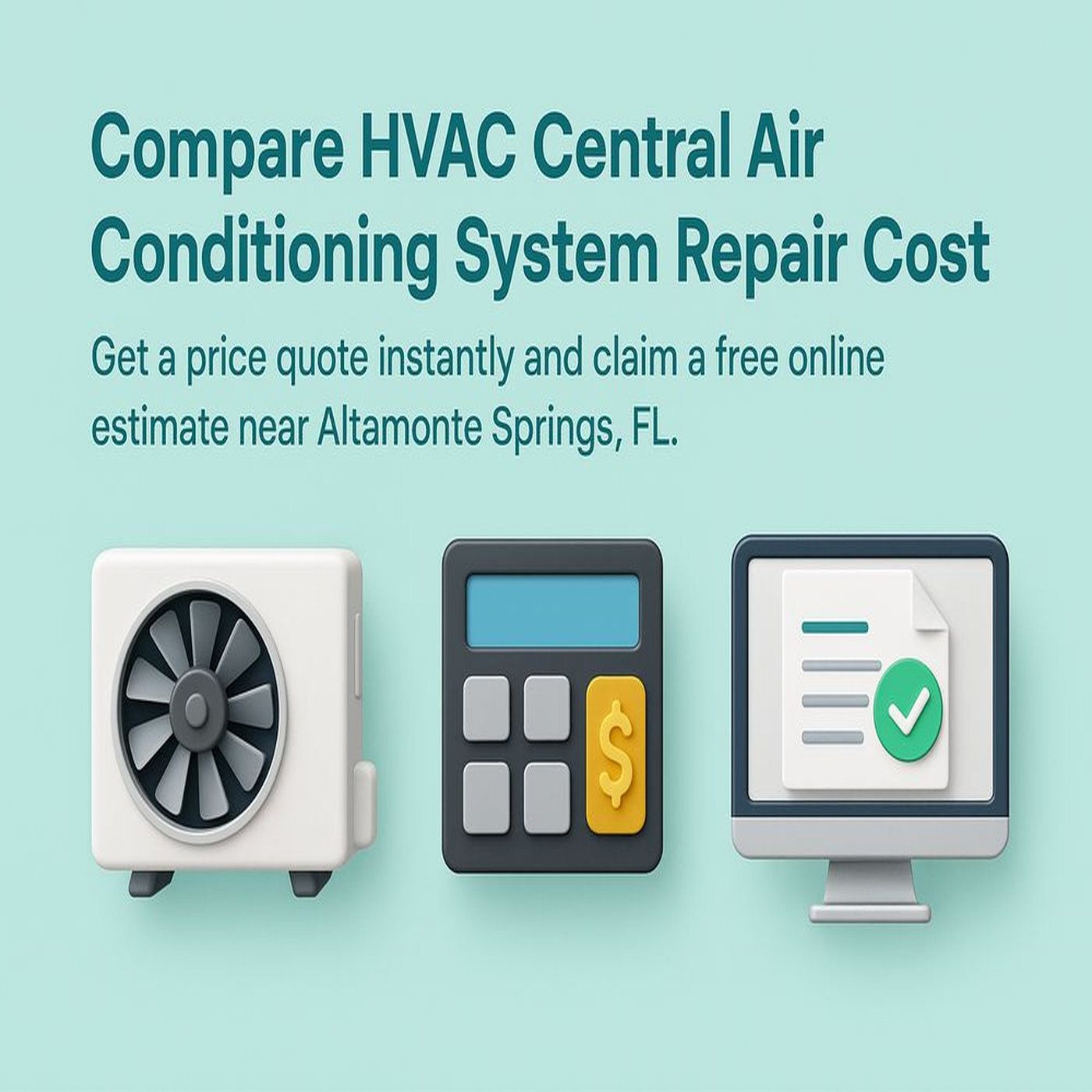 Compare HVAC Central Air Conditioning System Repair Cost, Get a Price Quote Instantly, and Claim a Free Online Estimate Near Altamonte Sprin episode artwork