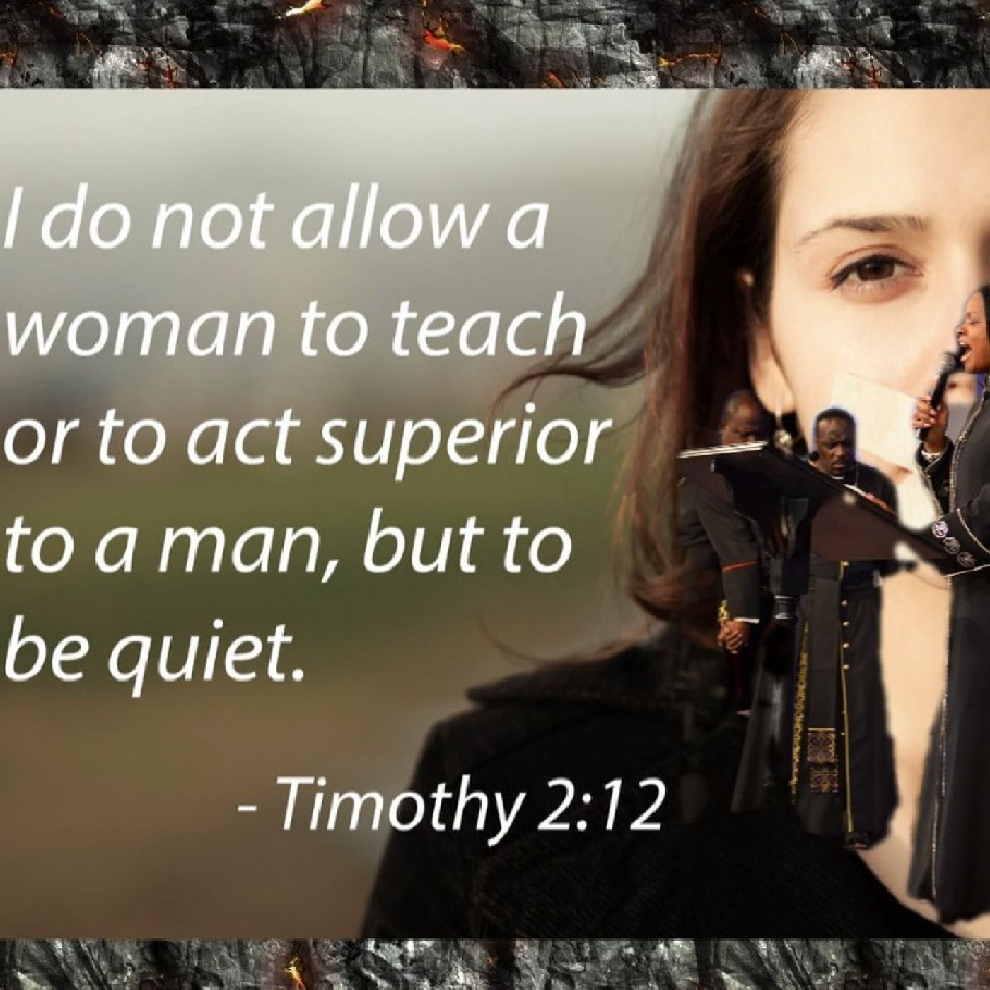 WEMON R TO BE SILENT IN THE MIDST OF KINGS AND LISTEN!(YAHWEH WANTS U CURSED LADYS TO STOP PREACHING HIS WORD AND LET HIS KINGS TEACH!) episode artwork