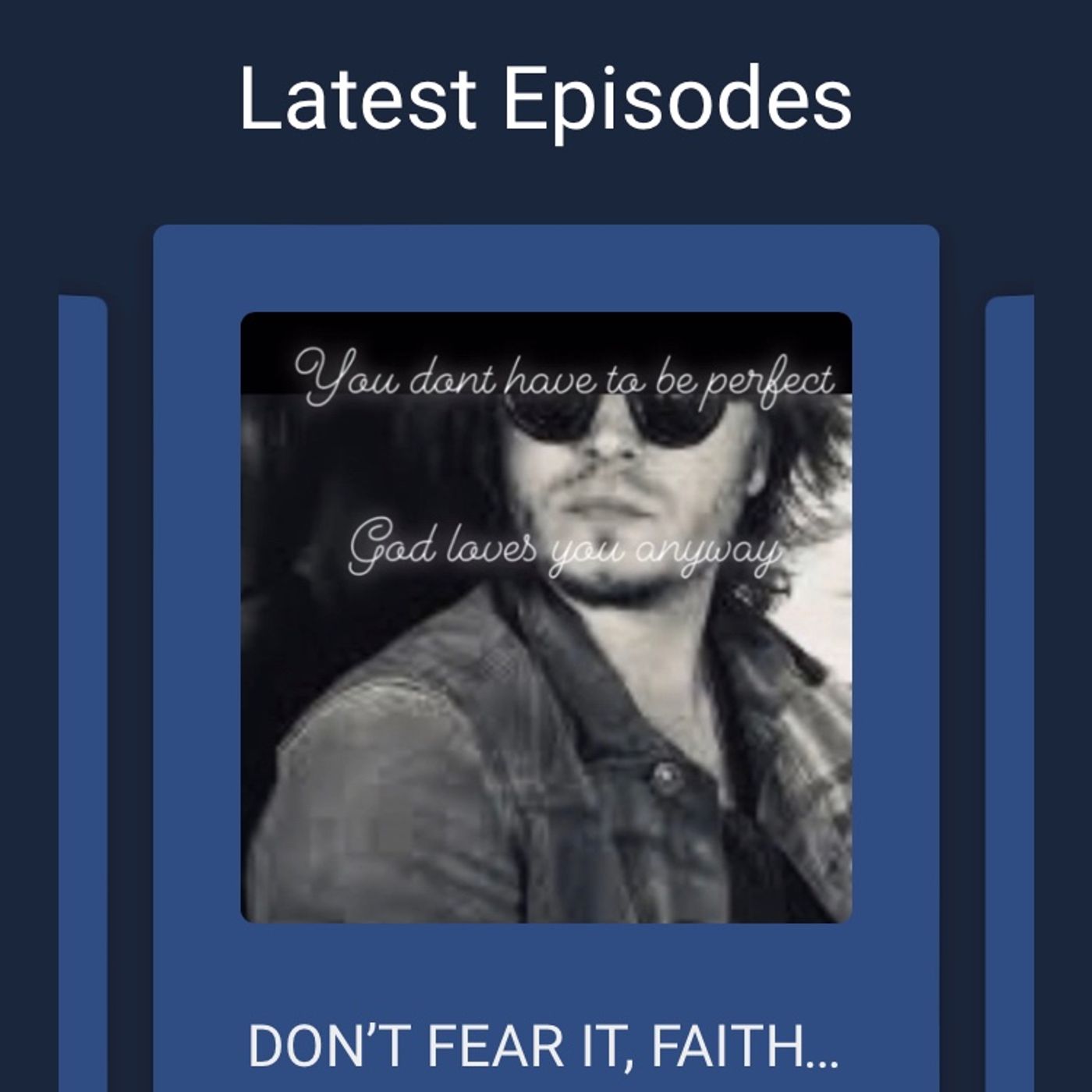 Episode 8 - DON’T FEAR IT FAITH IT episode artwork