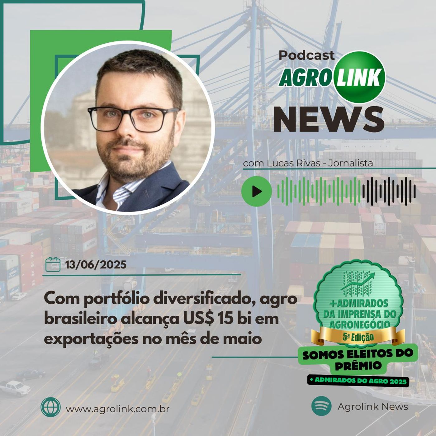 Portos brasileiros batem recorde de movimentação de cargas episode artwork