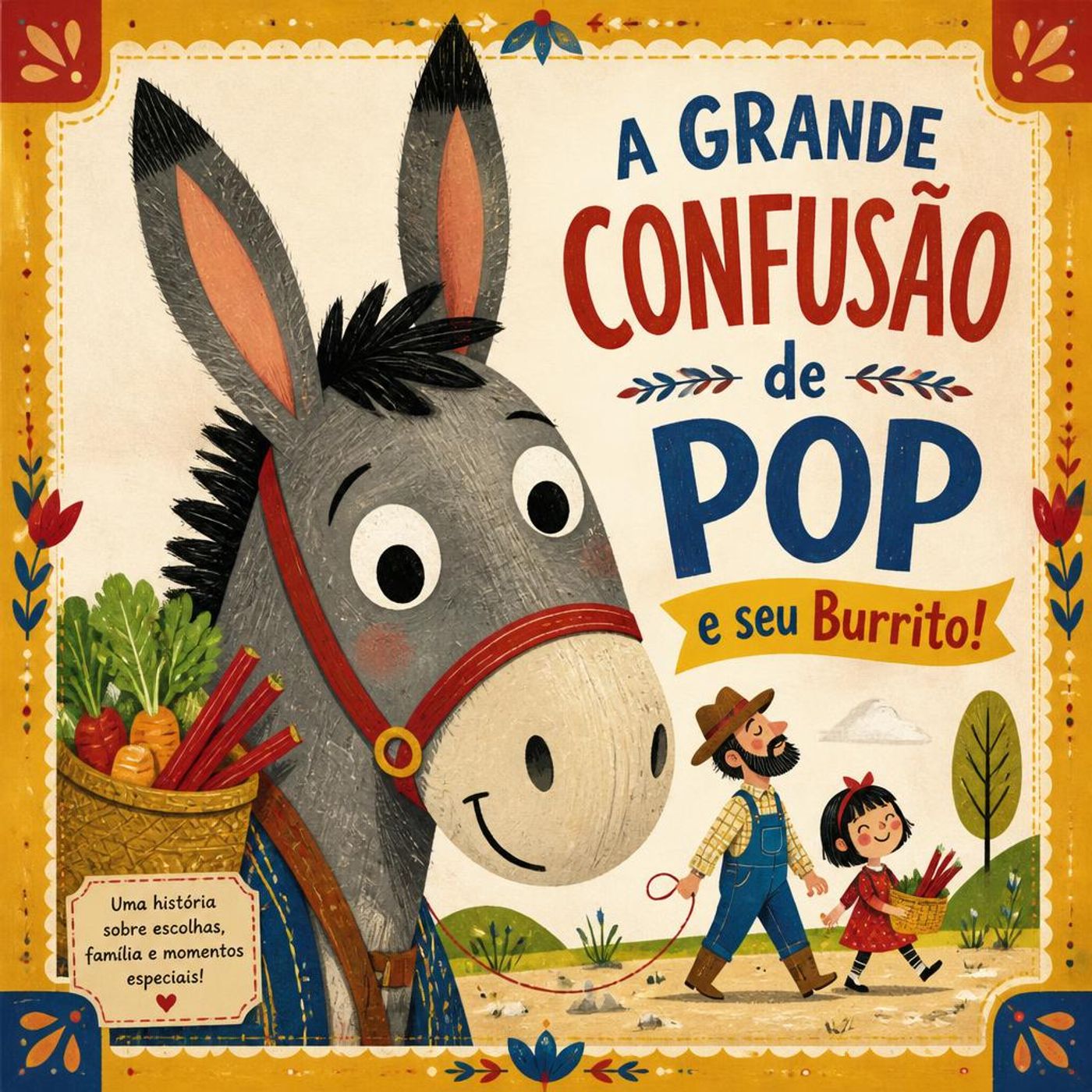 Pop, Polly e a Confusão com o Burrinho Burrito ｜ Fábula