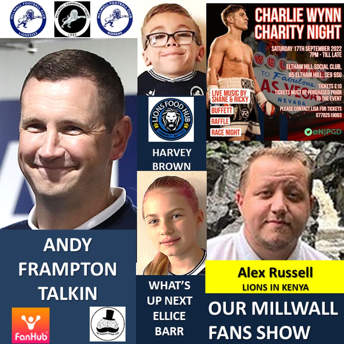 OUR MILLWALL FAN SHOW Sponsored by Dean Wilson Family Funeral Directors 26/08/22 episode artwork