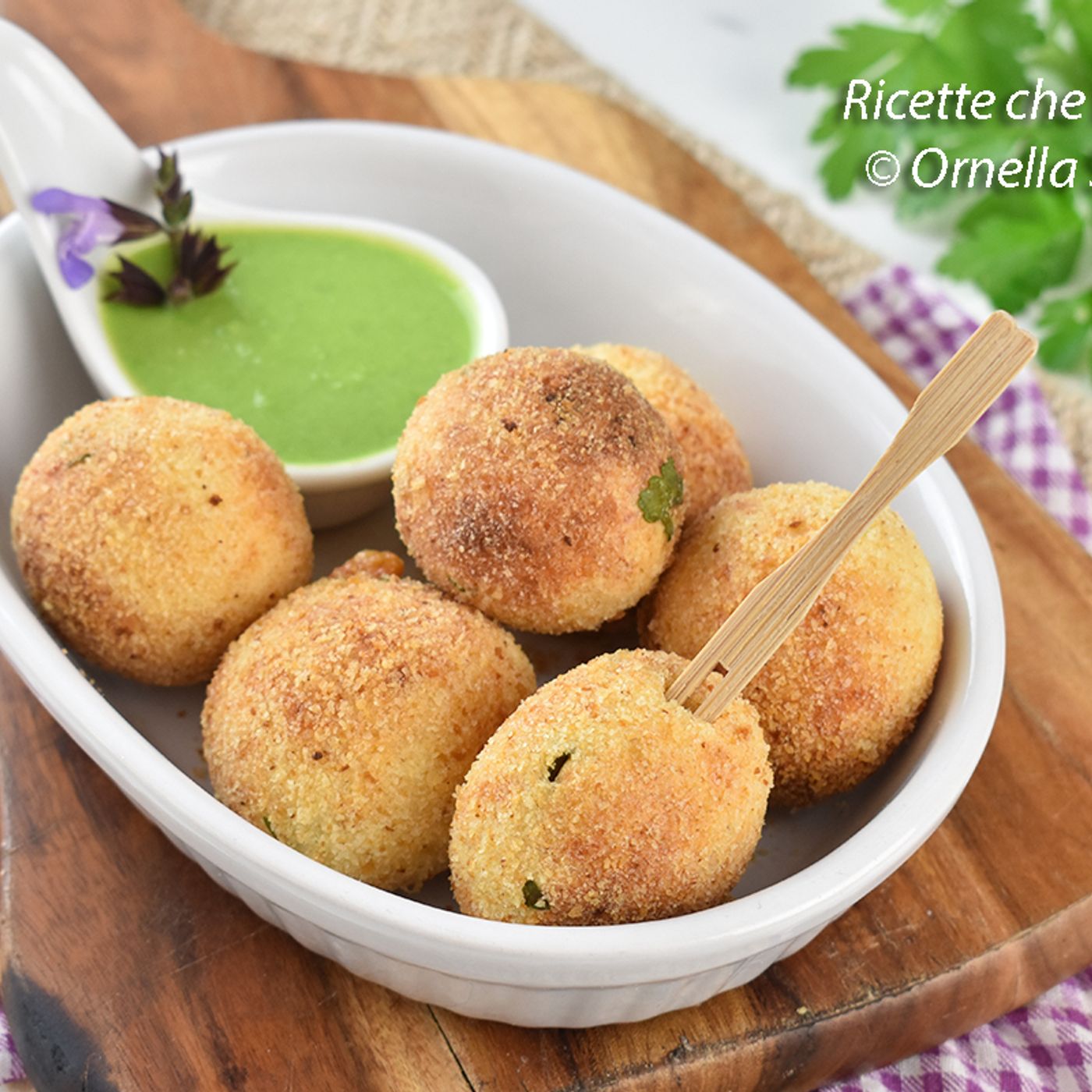 Polpette di ricotta in friggitrice ad aria episode artwork