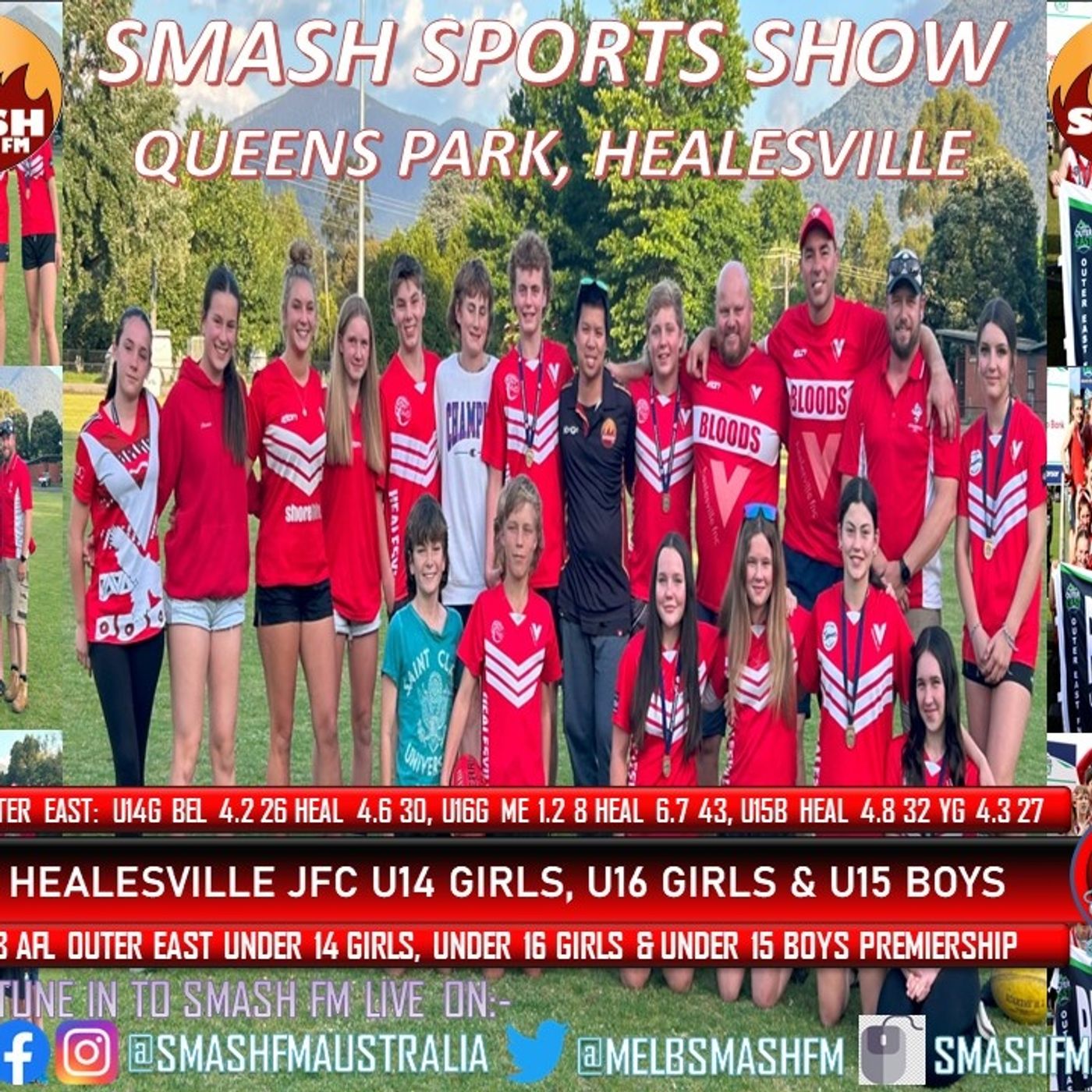 SSS10THYR: Healesville JFC AFLOE23 U14 Girls, U16 Girls & U15 Boys Premiership Interviews 051223