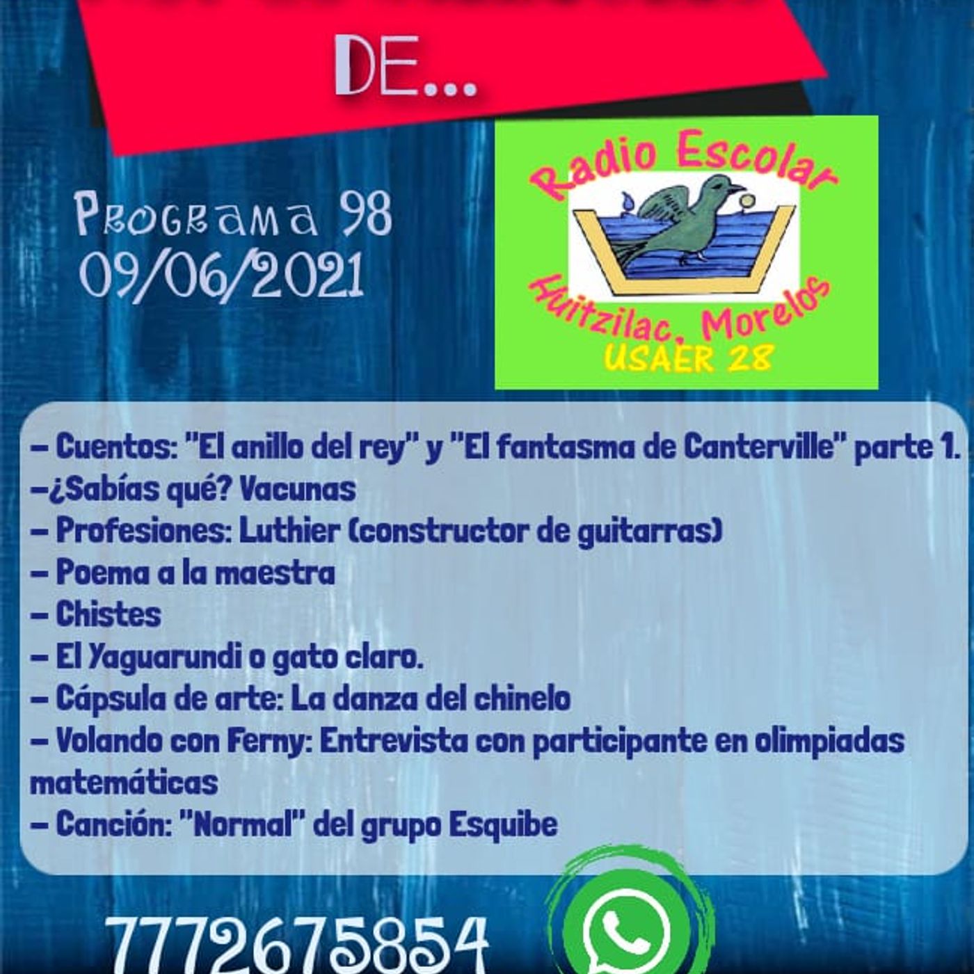 Radio Escolar Huitzilac, Morelos.