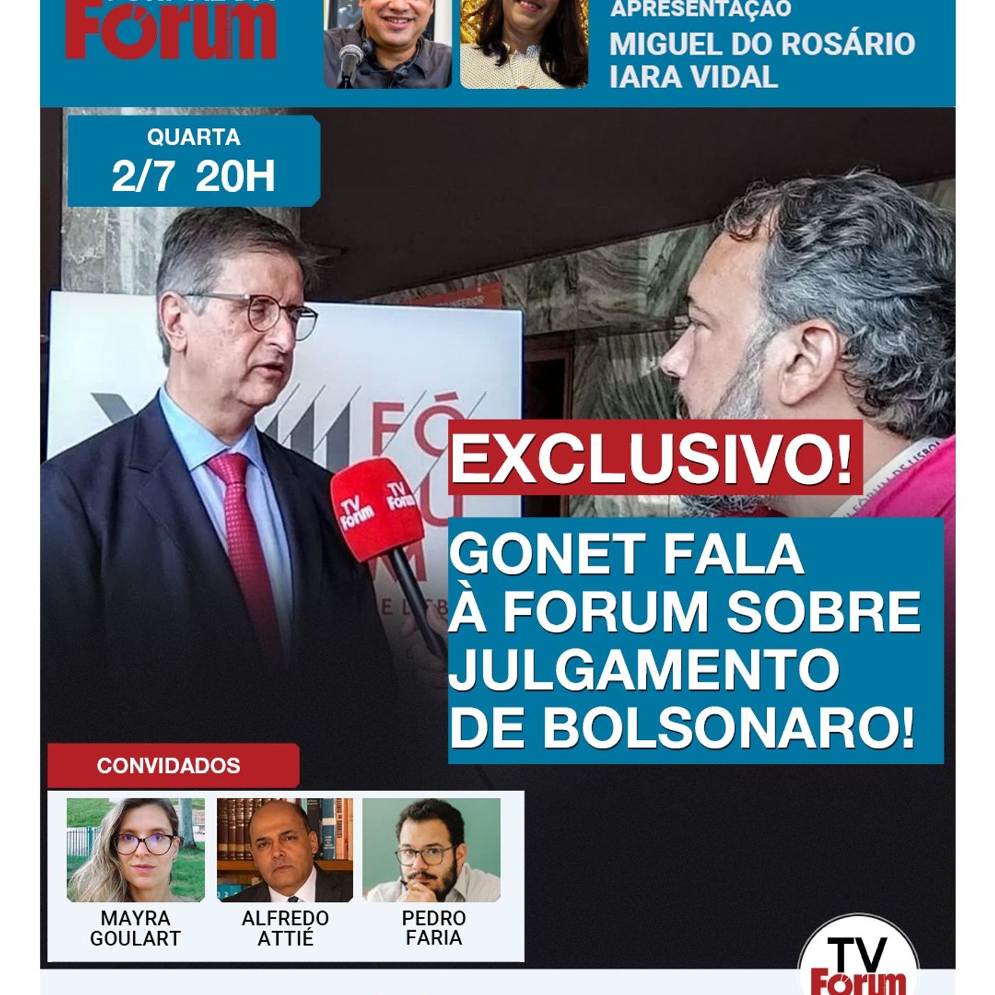 PGR confirma que sentença de Bolsonaro sai este ano | Bastidores do Fórum de Lisboa | 02.07.25 episode artwork