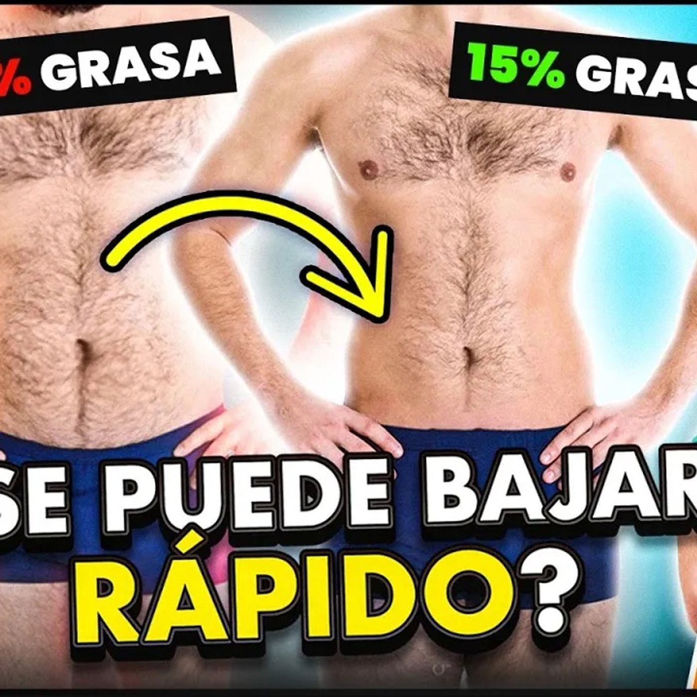 ⏰ BAJAR RÁPIDO del 30% al 15% de GRASA CORPORAL | ¿Cuánto TIEMPO Necesitas Exactamente?